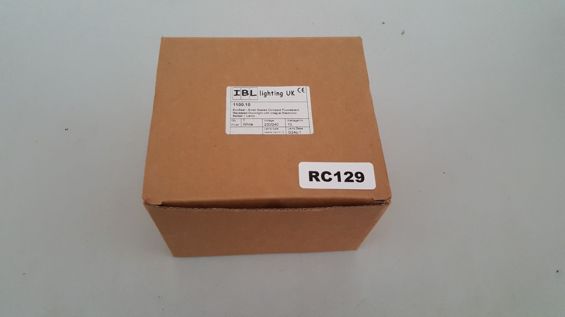 1 x IBL Lighting Downlight, Fixed HF c/w Lamp - Ref RC129 - CL011 - Location: Altrincham WA14