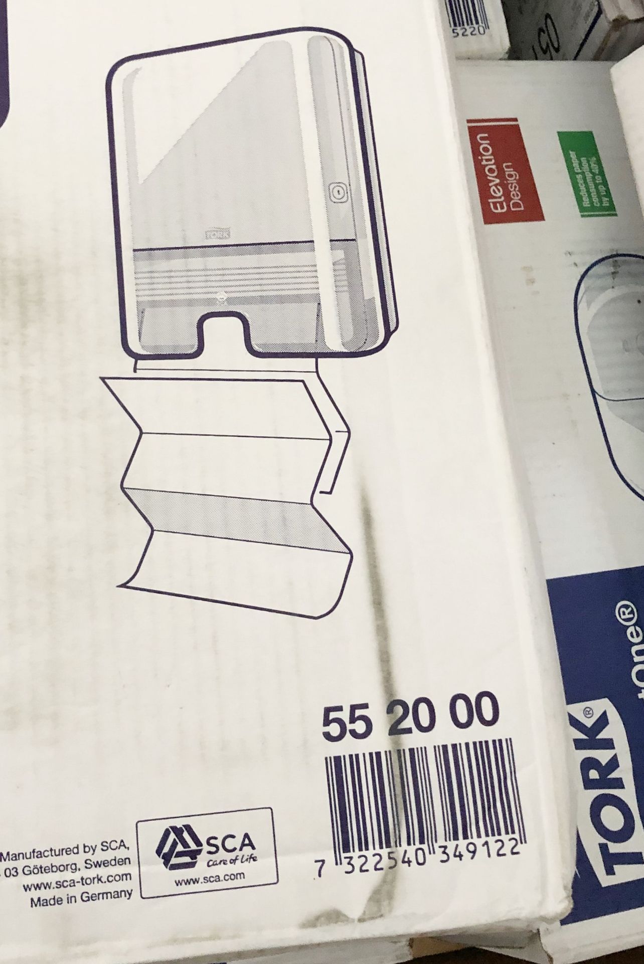 4 x TORK Multifold Hand Towel Dispenser - Ref: 55 20 00 - CL329 - Total RRP £213.32 - Bild 3 aus 3