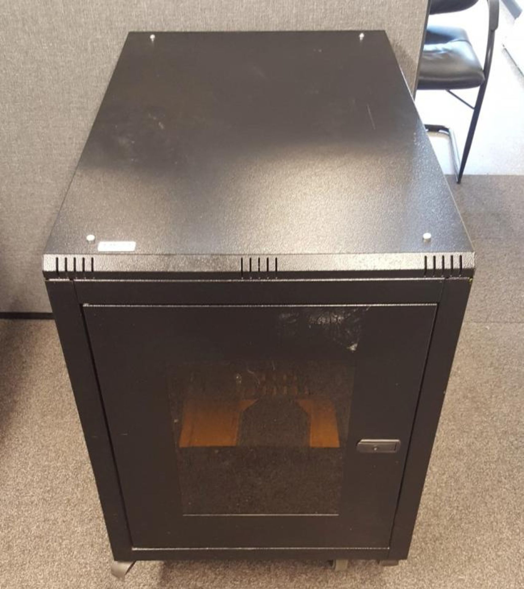 1 x Free Standing Server Cabinet (H72/L100/W60) - Ref CQ213 - CL375 - Location: Altrincham WA14 &lt;