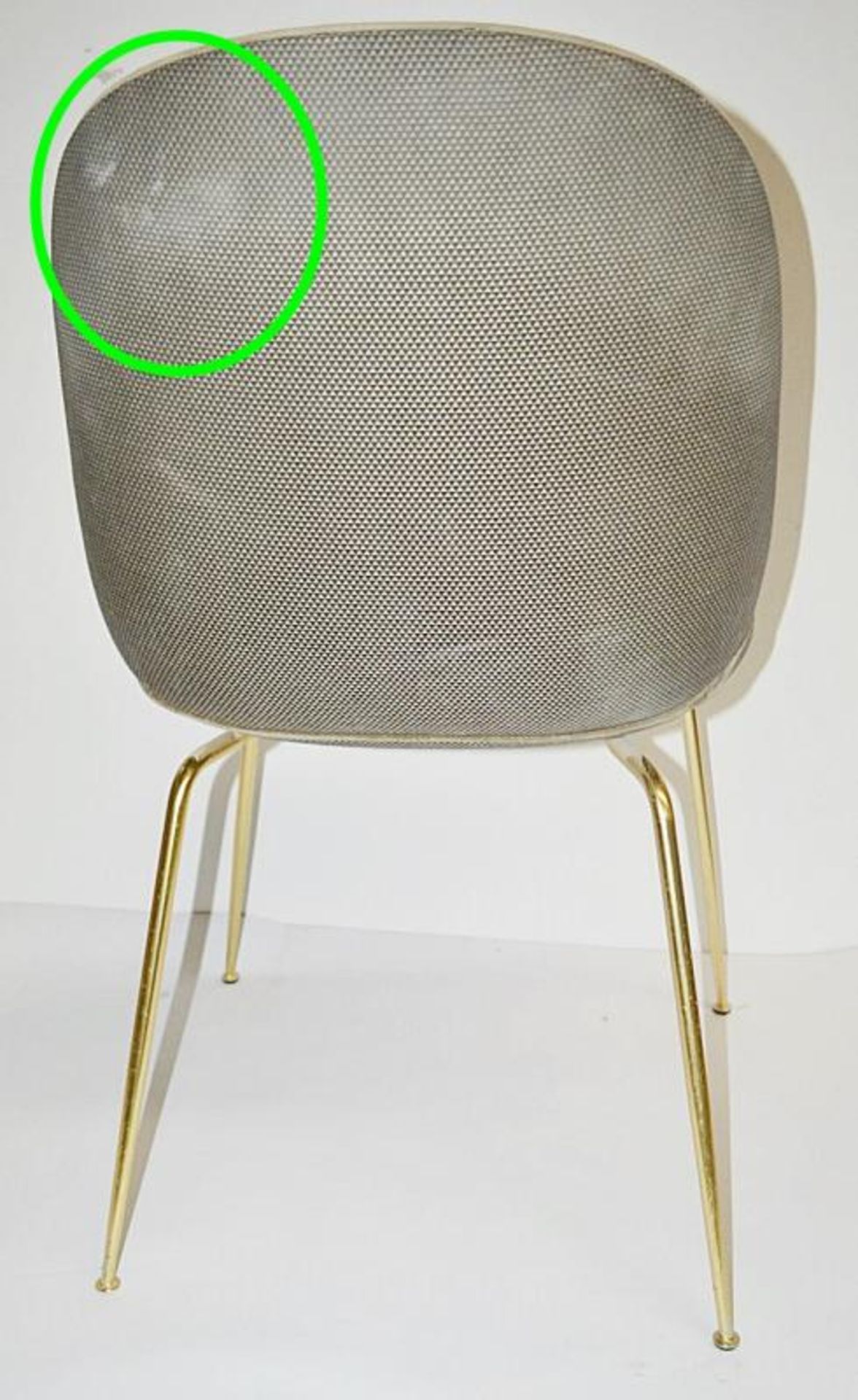 1 x GUBI 'Beetle Chair' - Designed By GamFratesi - Used, Please Read Condition Report - Dimensions: - Image 3 of 6