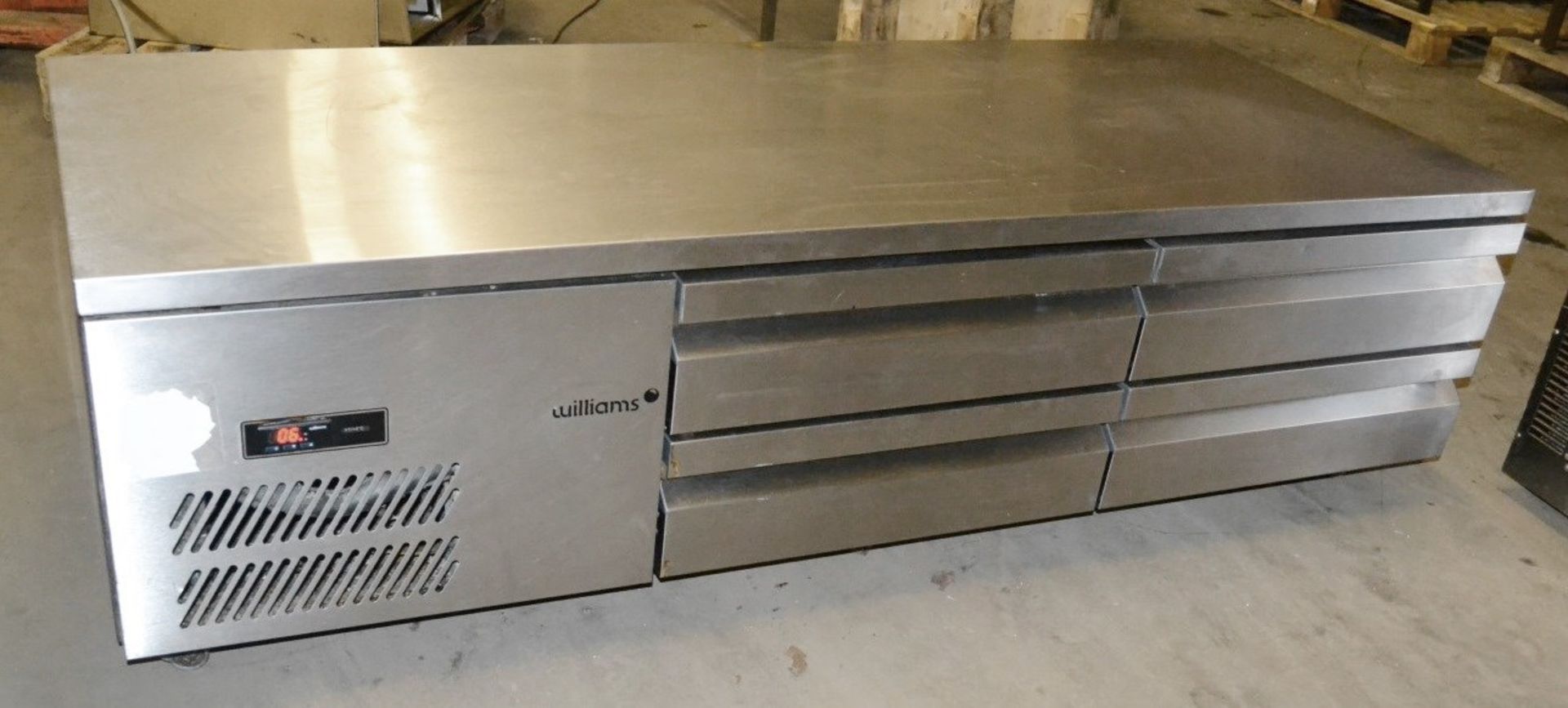 1 x WILLIAM 4-Drawer Stainless Steel Under Broiler (Model UBC20) - City Centre Restaurant