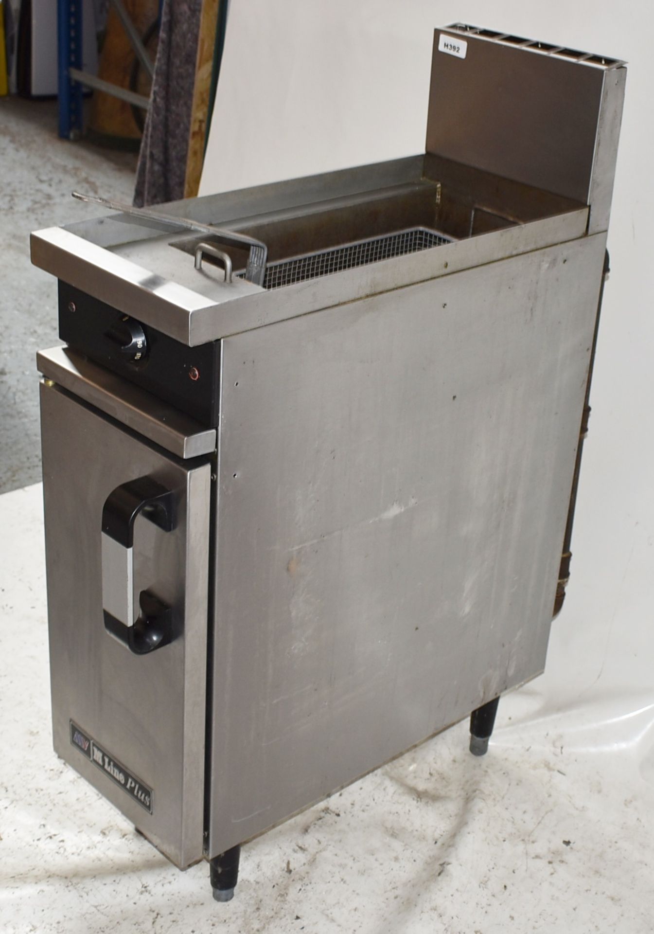 1 x Moorwood Vulcan Freestanding Deep Fat Fryer Commercial Single Fryer - Model 30F-D - Natural - Image 5 of 9