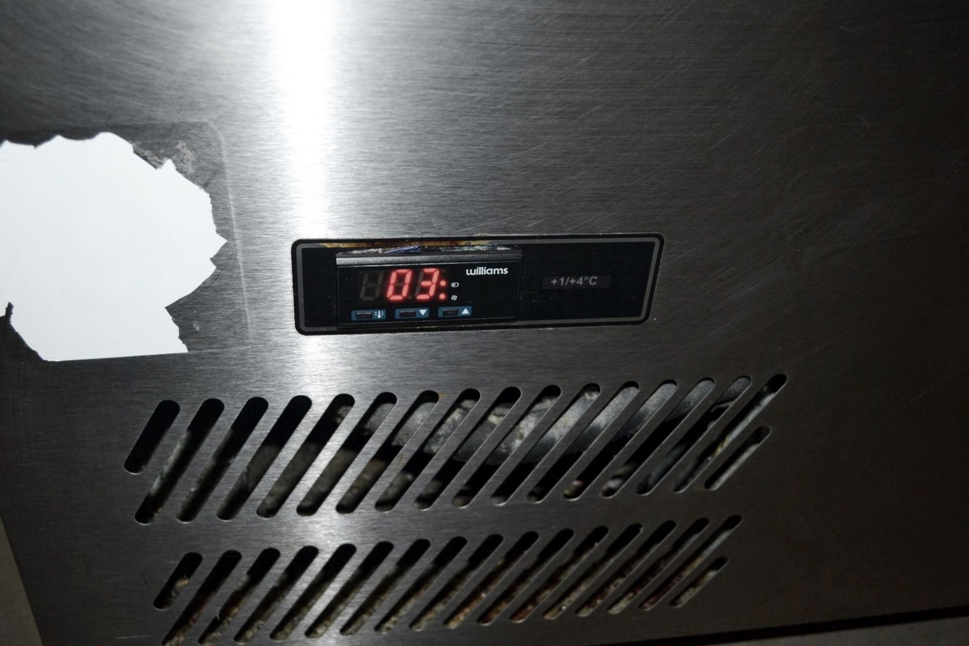 1 x WILLIAM 4-Drawer Stainless Steel Under Broiler (Model UBC20) - City Centre Restaurant - Image 3 of 6