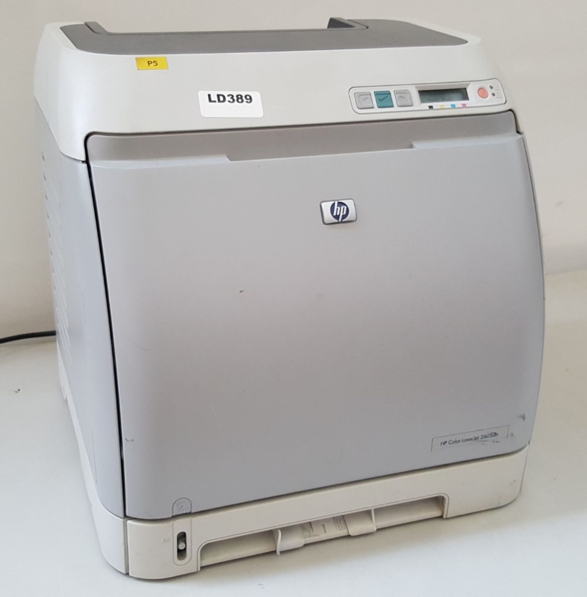 1 x HP Color LaserJet 2605DN Printer - Ref LD389