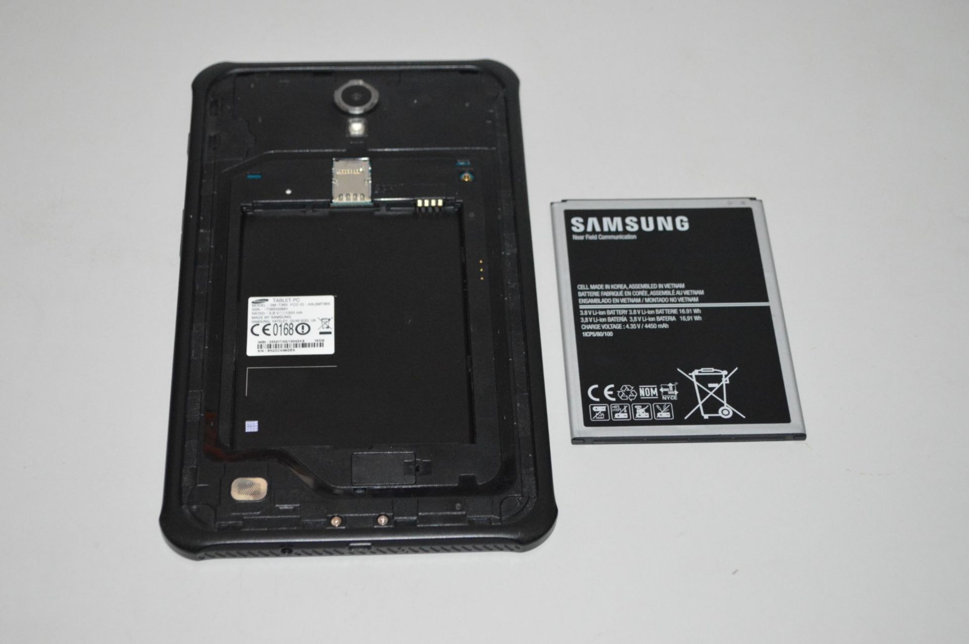 1 x SAMSUNG Galaxy Tab Active 8.0 SM-T365 LTE Cellular 16GB Tablet - Ref RB001 - Image 3 of 4