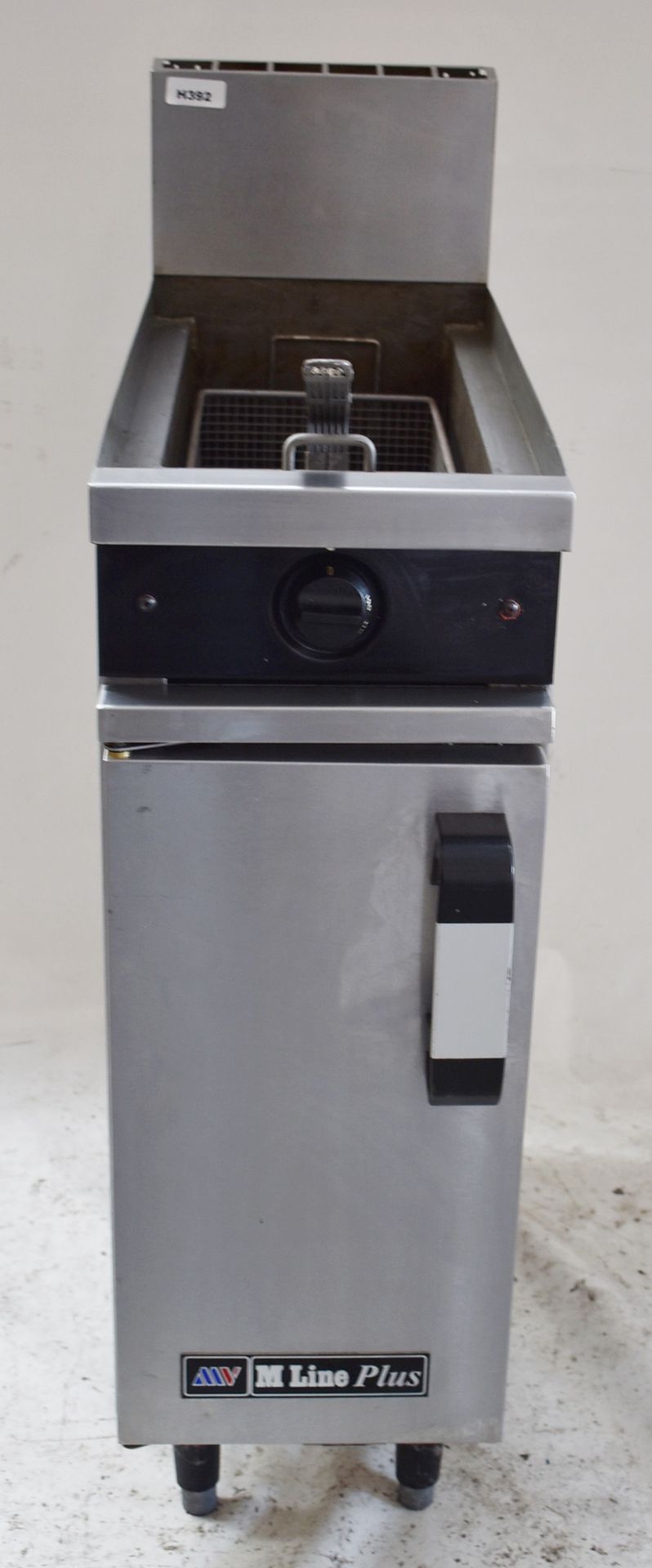 1 x Moorwood Vulcan Freestanding Deep Fat Fryer Commercial Single Fryer - Model 30F-D - Natural