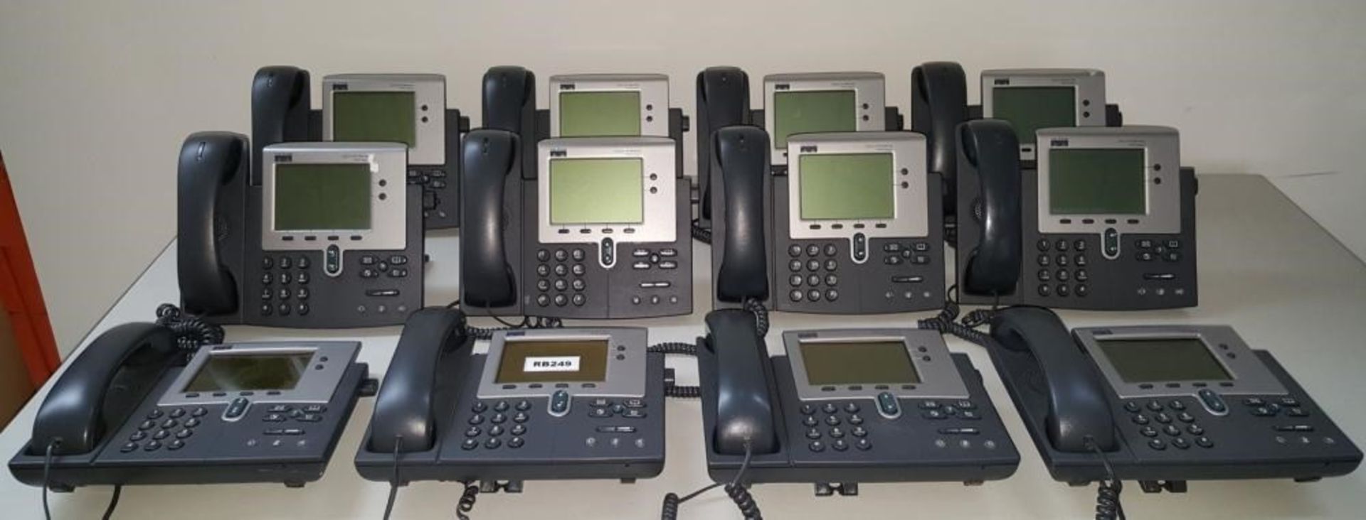 12 x Cisco 7940 IP System Office Telephone - Ref RB249 J2 - CL011 - Location: Altrincham WA14As