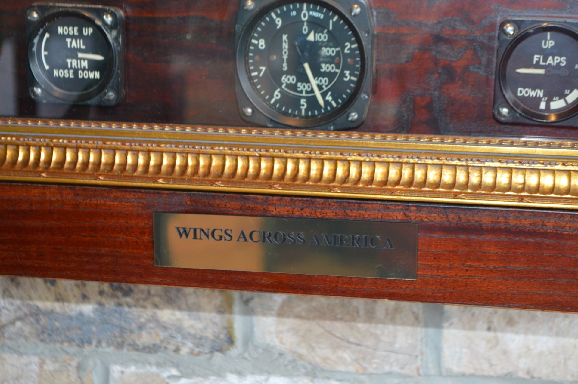 1 x Americana Wall Mounted Illuminated Display Case - WINGS ACROSS AMERICA - Includes Various - Image 7 of 7