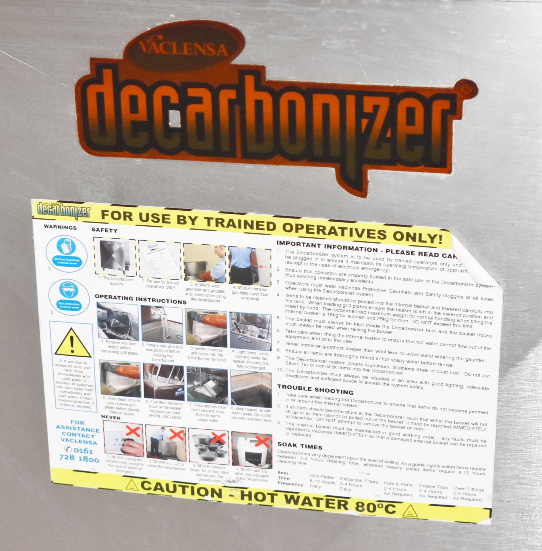 1 x Vaclensa Decarbonizer - Powerful Cleaning System Designed to Effectively Clean a Wide Range of - Image 5 of 10