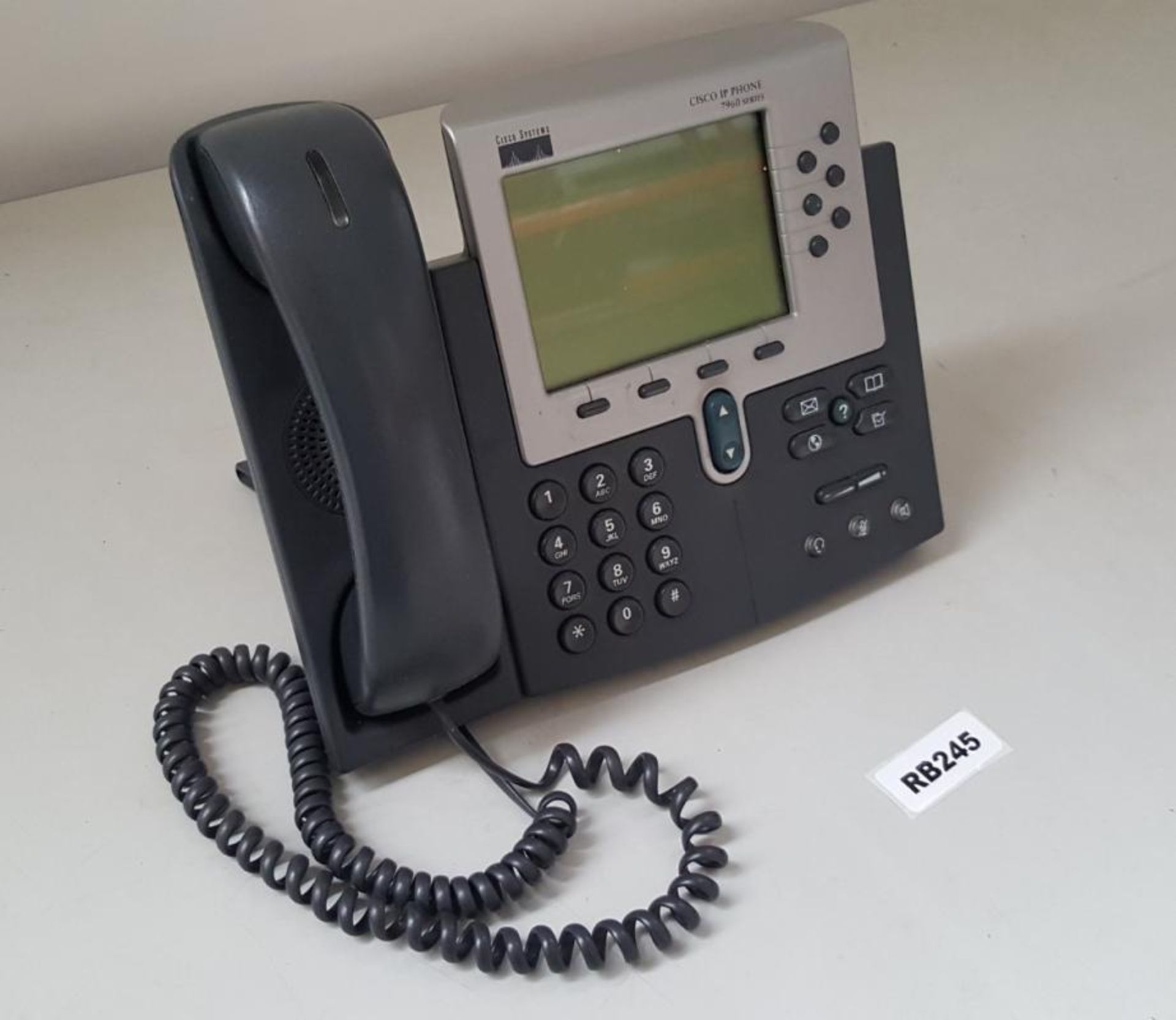 4 x Cisco 7960 IP System Office Telephone - Ref RB245 J2 - CL011 - Location: Altrincham WA14