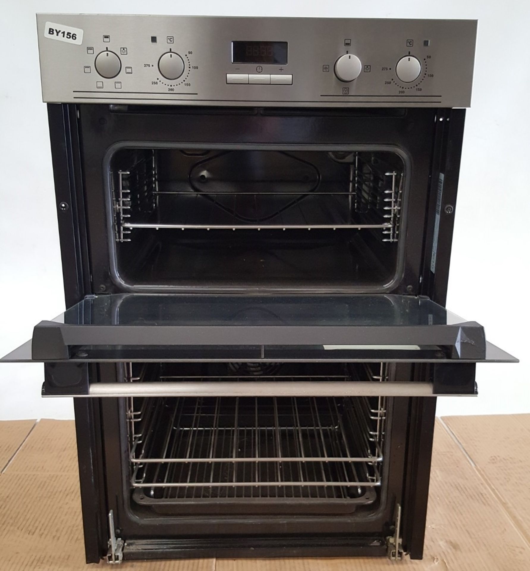1 x Electrolux EOD3410AOX Built In Double Electric Oven Stainless Steel - Ref BY156 - Image 6 of 6