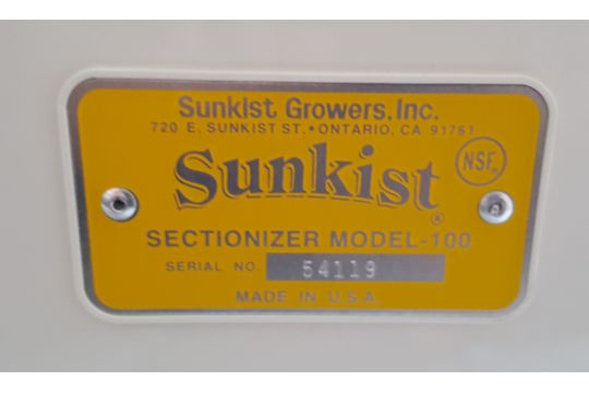 1 x Sunkist Sectionizer Model 100 Commercial Fruit & Vegetable Slicer - Ref RC140 - CL232 - - Image 3 of 4