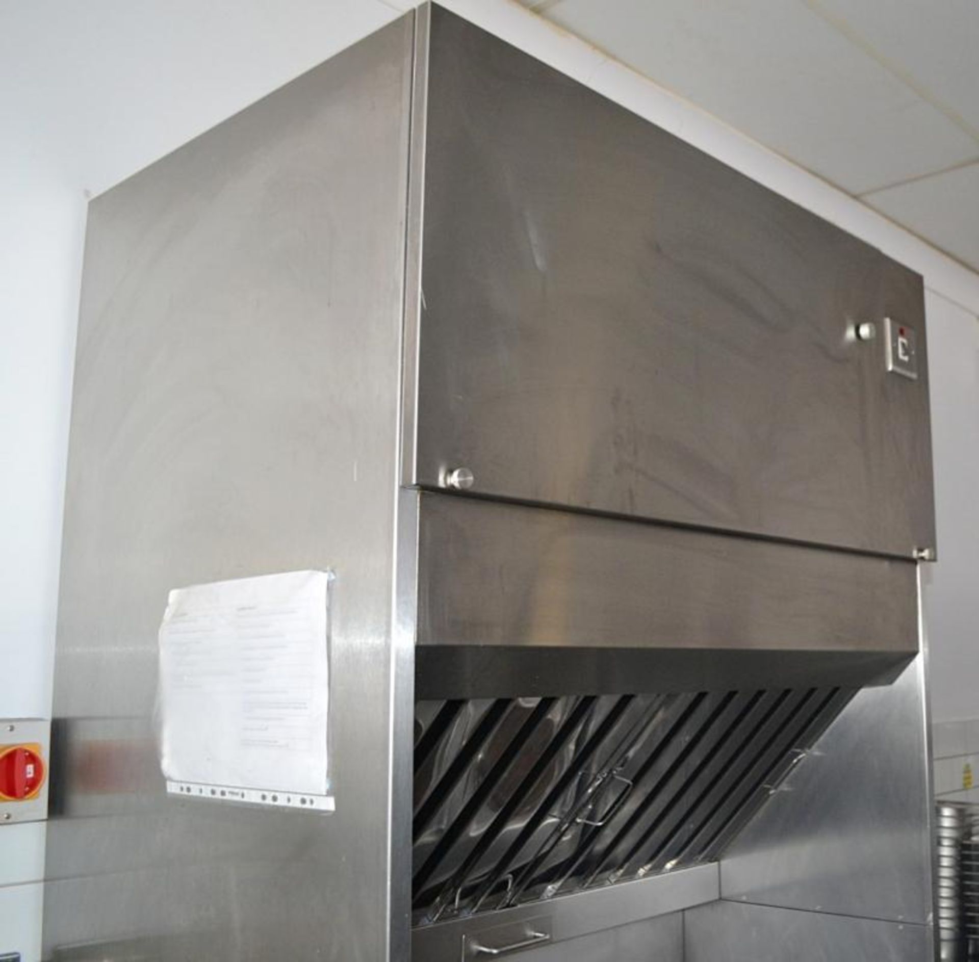 1 x Lincat Silverlink 6 Plate Commercial Electric Burner and Extraction Unit - CL425 - Location: Alt - Image 12 of 16