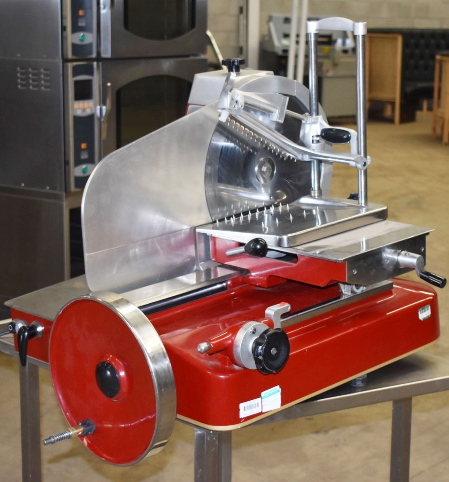 1 x Sure SCS 370mm Flywheel Meat / Prosciutto Slicer - Model SSV370BA - Ex M&S - CL232 - Location: