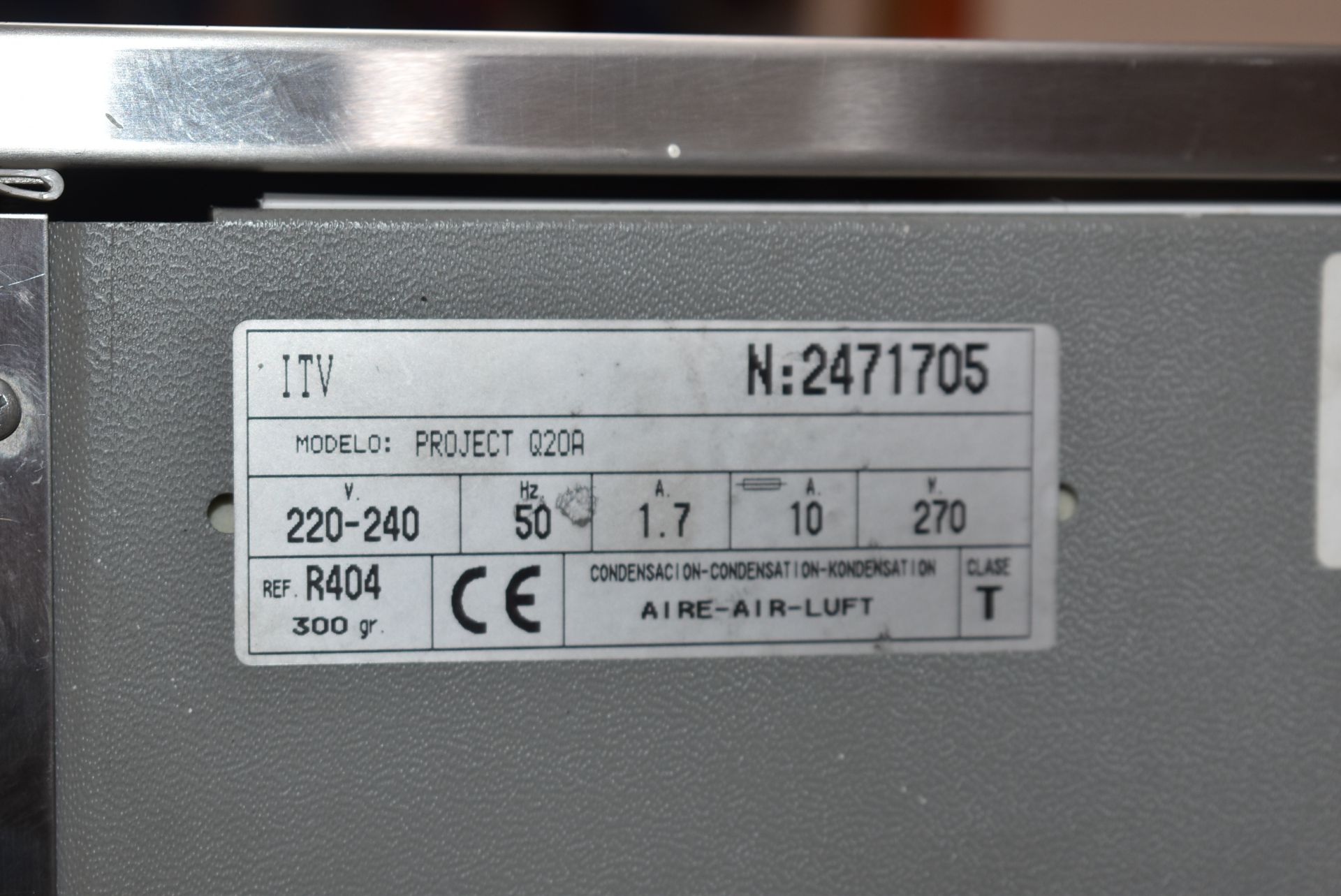 1 x Norpe Counter Top Ice Maker With Stainless Steel Exterior - Model Project Q20A - CL232 - - Image 6 of 6