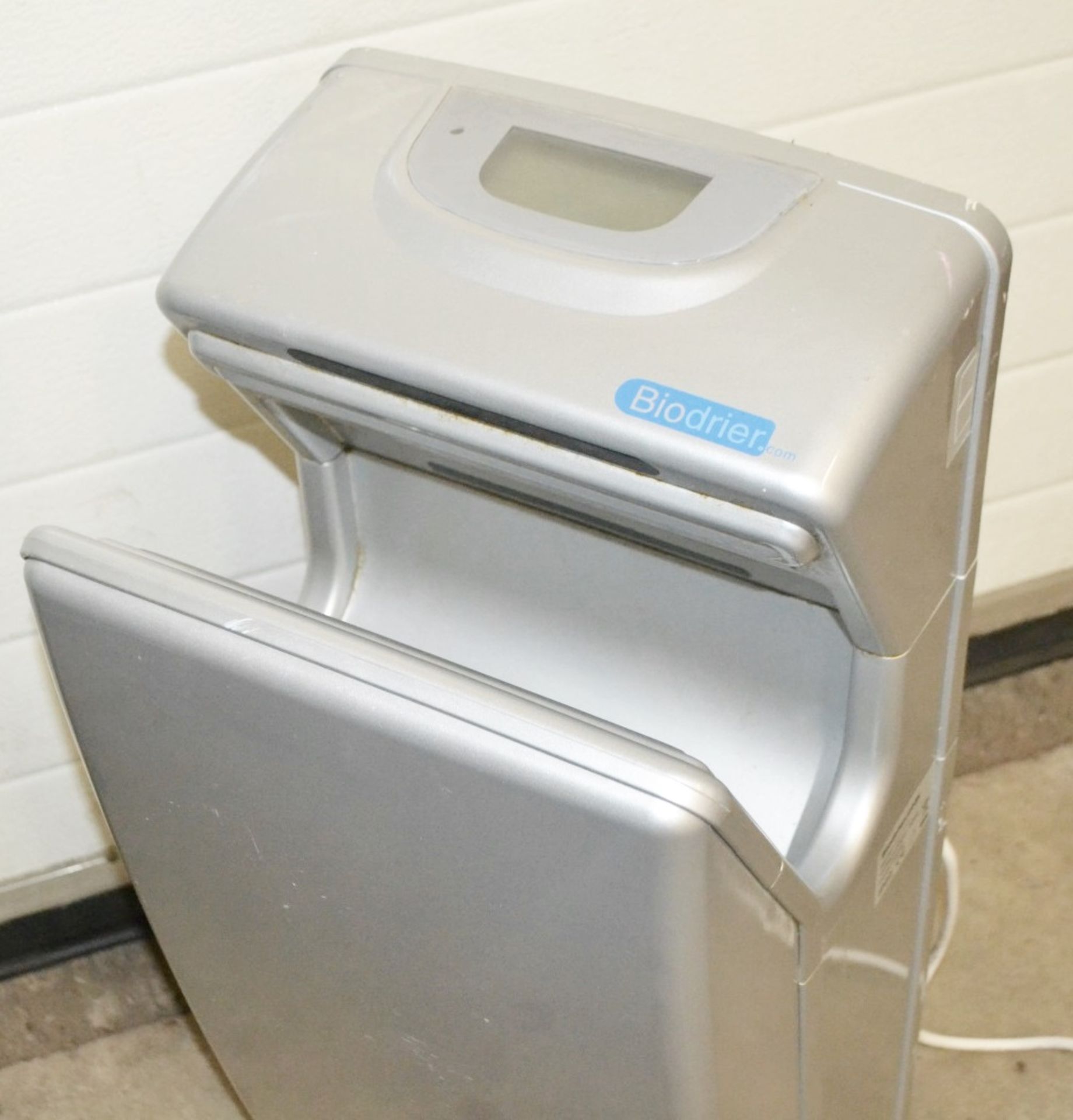 1 x BIODRIER Business Automatic Hand Dryer In Silver - Model: BB70S - Used - Bild 9 aus 9