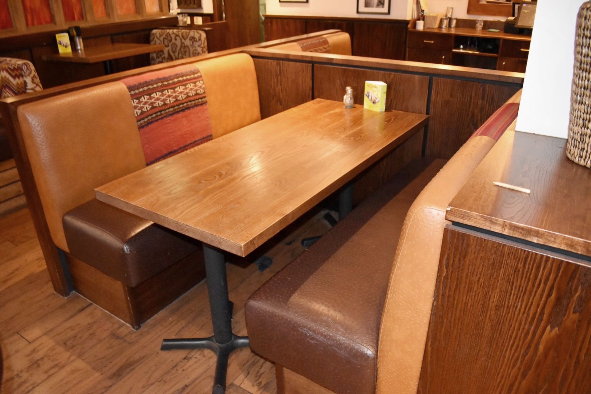 15-Pieces Of Restaurant Booth Seating Of Varying Length - Image 17 of 22