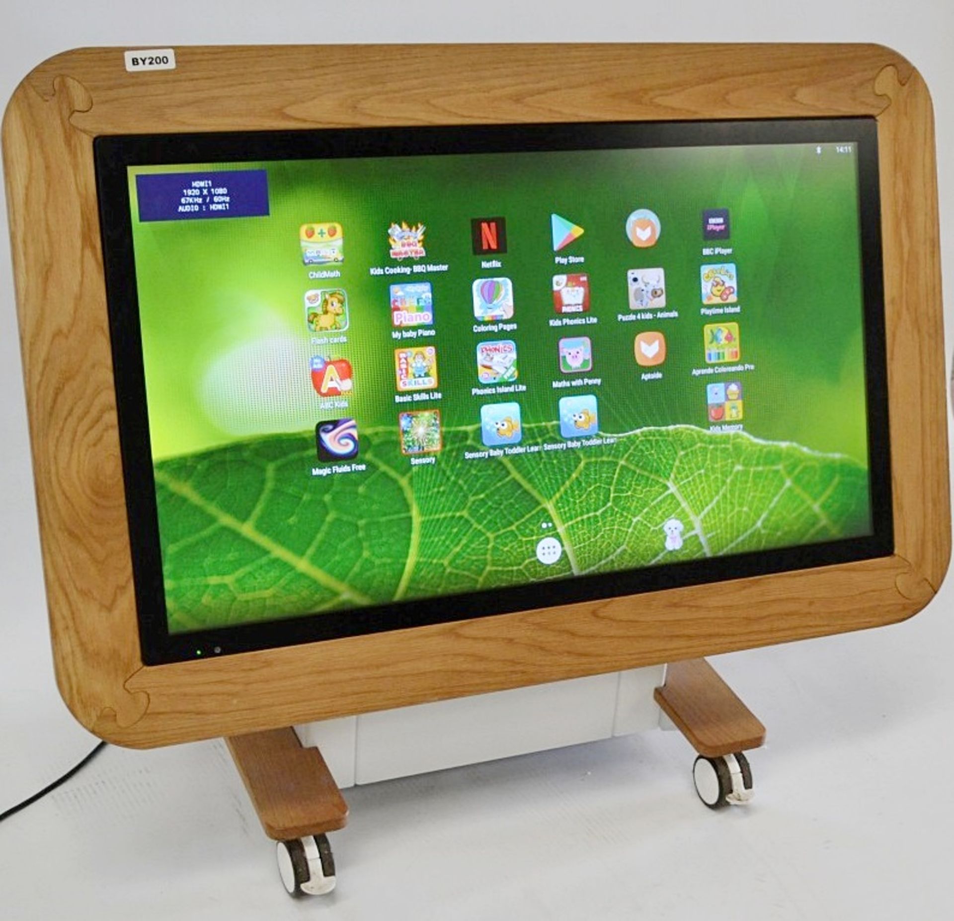 1 x SHARP 40” Touchscreen Interactive Nursery Table - Removed From A Working Nursery Environment