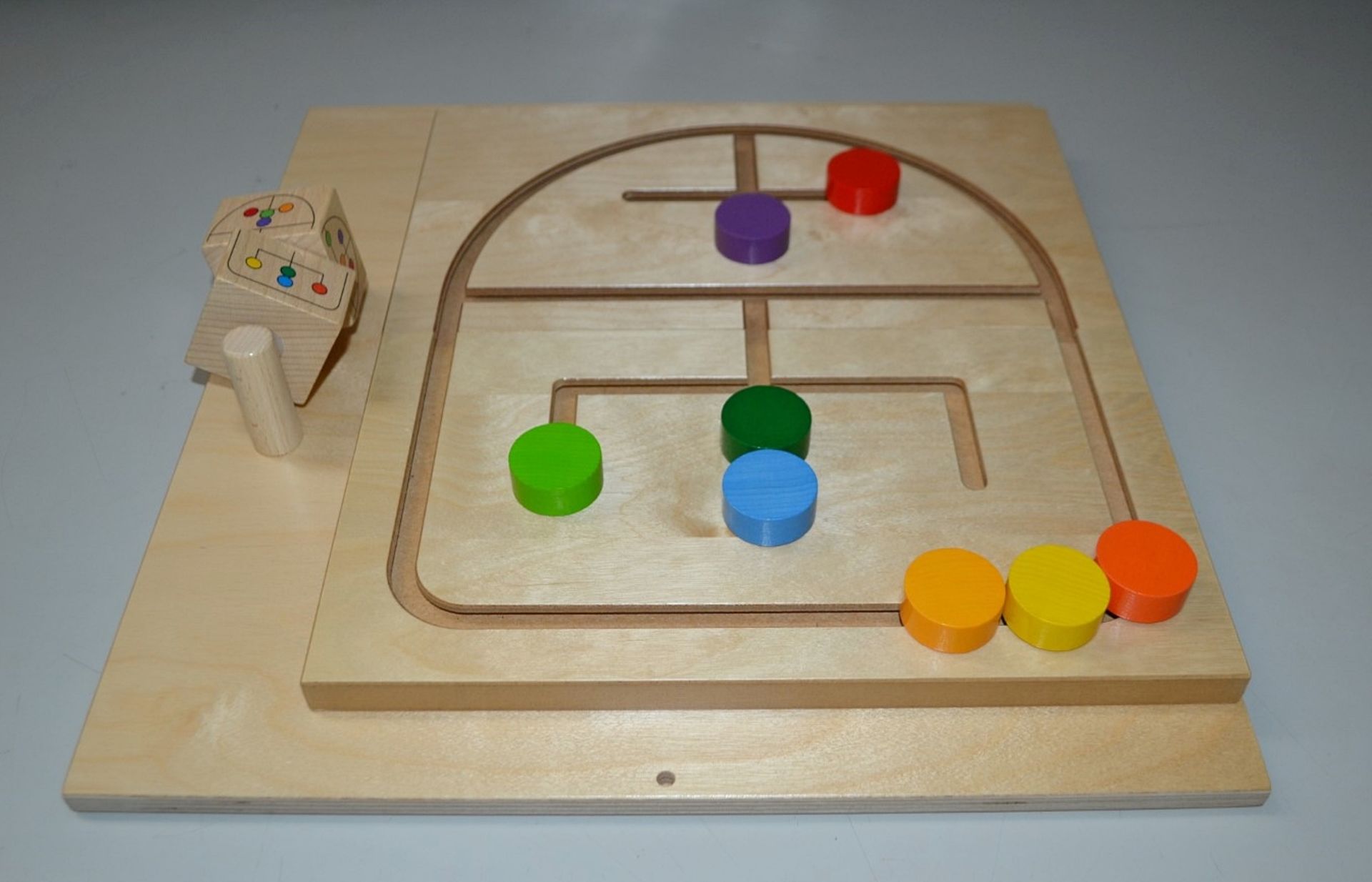 2 x Wall Mounted Wooden Children's Games and Bracket - Ref: CB130 - CL425 - Location:Altrincham WA14 - Image 4 of 10