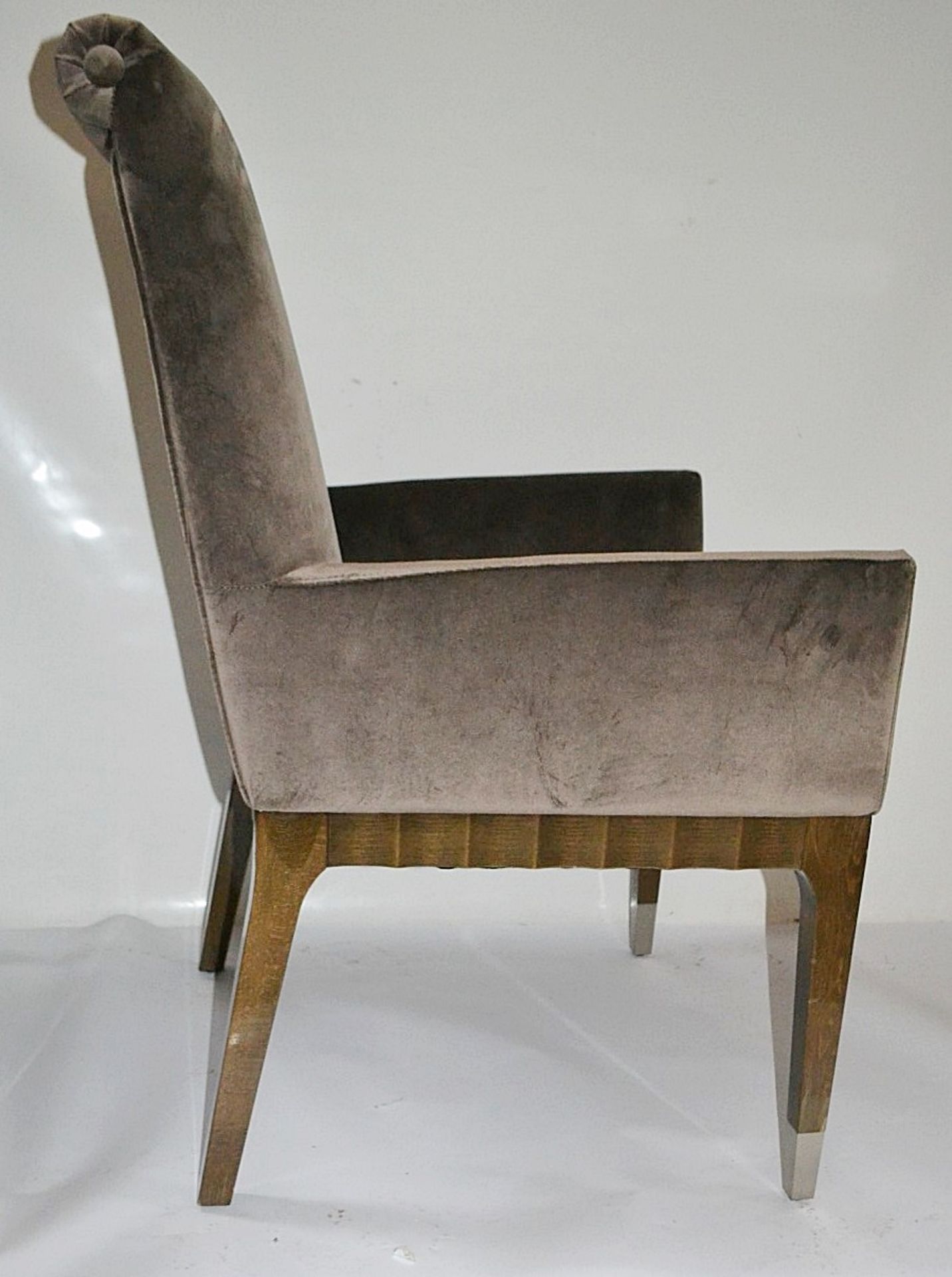 6 x GIORGIO COLLECTION 'Absolute' Italian Designer Dining Chairs - Pre-owned In Good Overall - Image 5 of 16