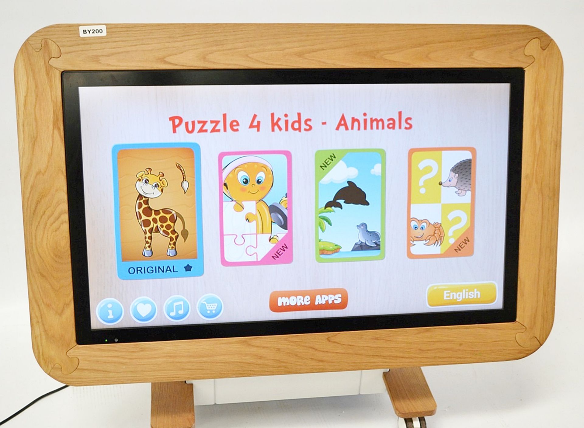 1 x SHARP 40” Touchscreen Interactive Nursery Table - Removed From A Working Nursery Environment - Image 8 of 11