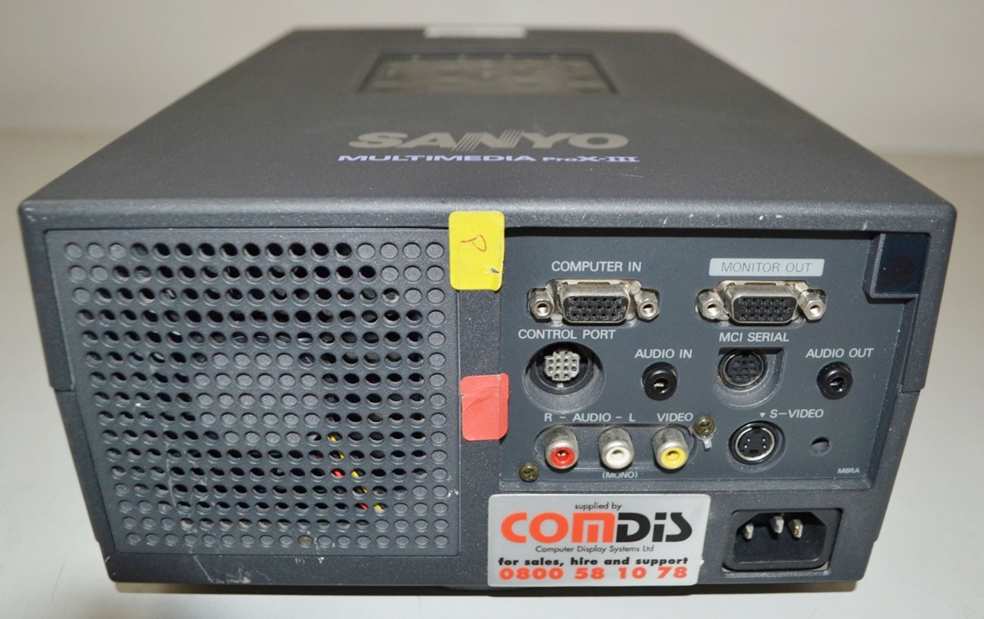 1 x Sanyo Multimedia Projector Pro X III - Ref: LD360 - CL409 - Altrincham WA14 - Image 3 of 5