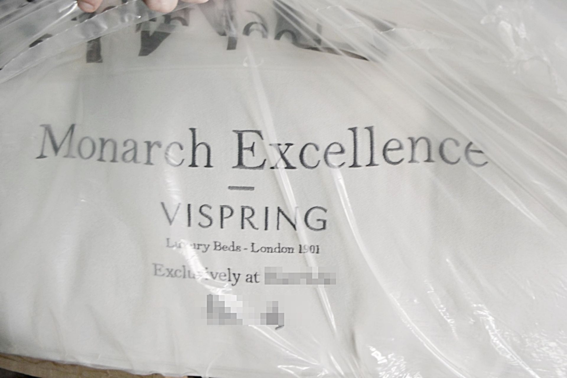 1 x Vispring 'Monarch Excellence' Triple Pocket Spring Mattress - Extra Firmness - Very Exclusive - Image 6 of 11