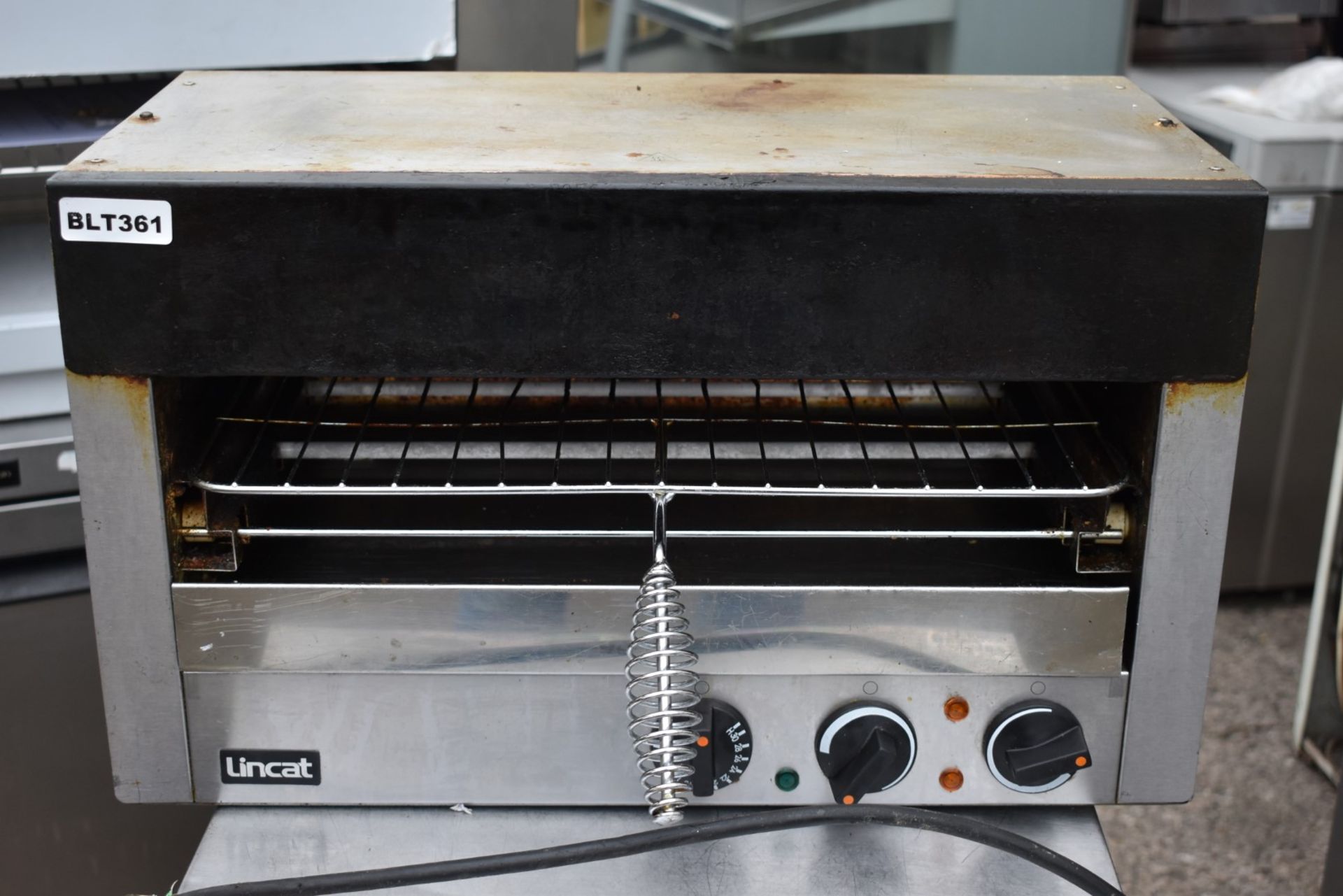 1 x LINCAT Lynx Electric Commercial Salamander Grill - Stainless Steel Finish - Ref: BLT361 - - Image 2 of 5