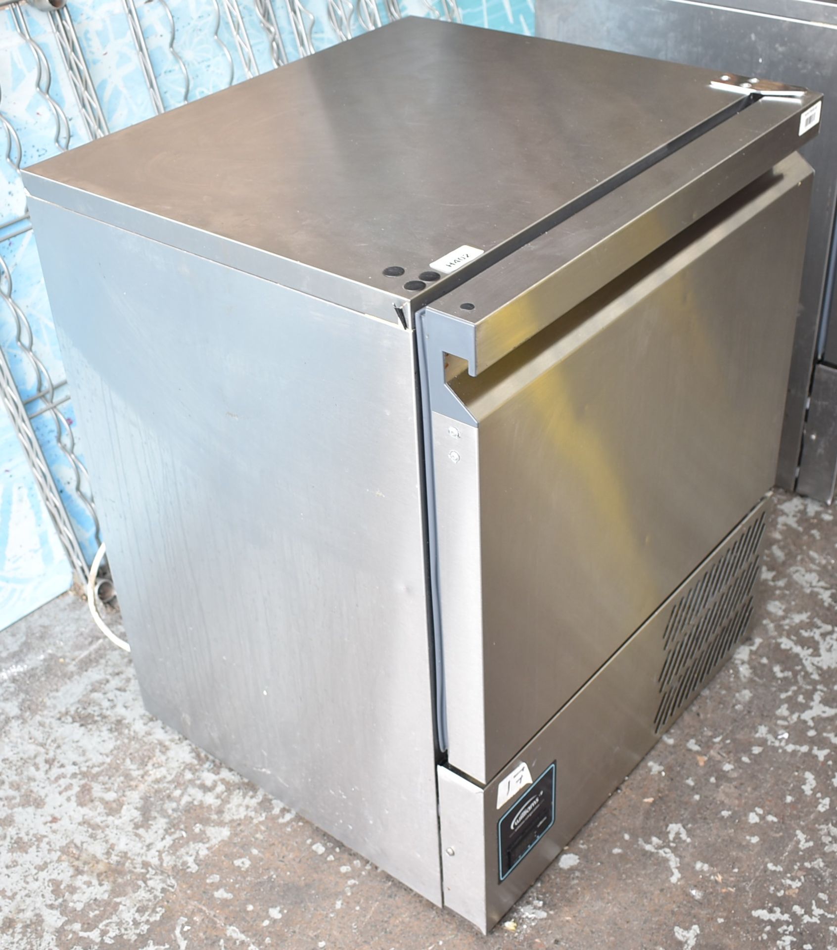 1 x Williams Single Door Under Counter Fridge - Model H5UC HC R2 - H82.5 x W65 x D65 cms - Stainless - Image 2 of 8