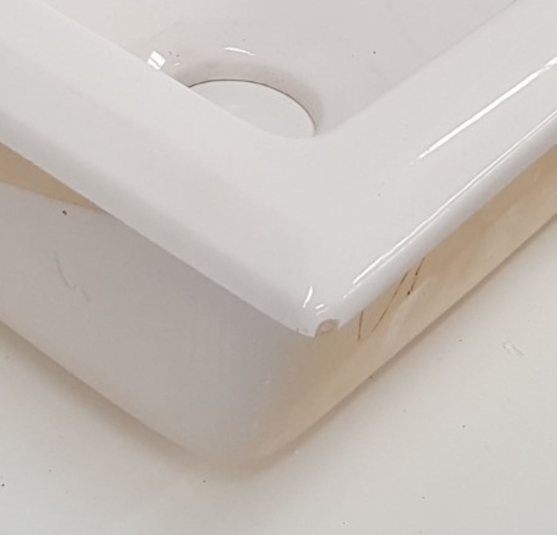 1 x Franke Galassia GAK 611 Ceramic White Kitchen Sink - Ref BY180 - Bild 2 aus 5