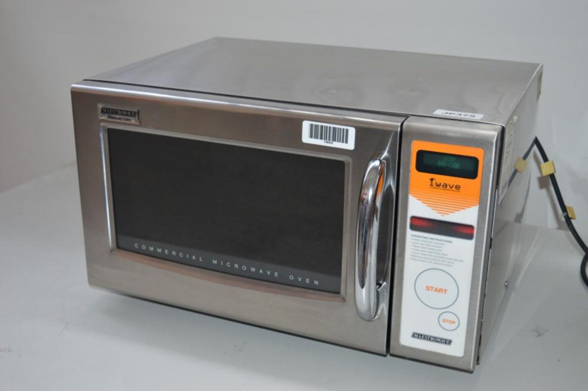 1 x iWave MiWAVE1000 Automated Foodservice Solution - Stainless Steel 1000w Catering Microwave - Image 10 of 14