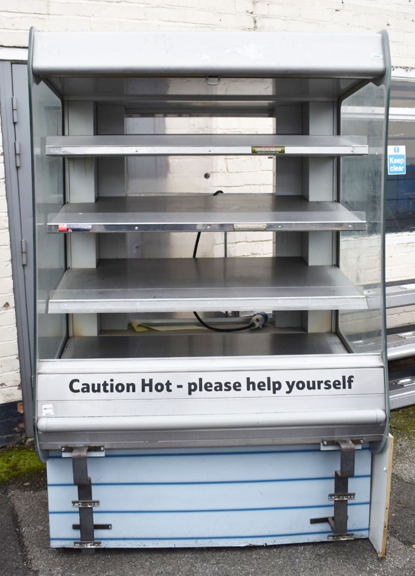 3 x BBQ King BKI MHC4 Hot Multi-tier Display Case/Heated Merchandiser Display Units With Rear Access - Image 2 of 10