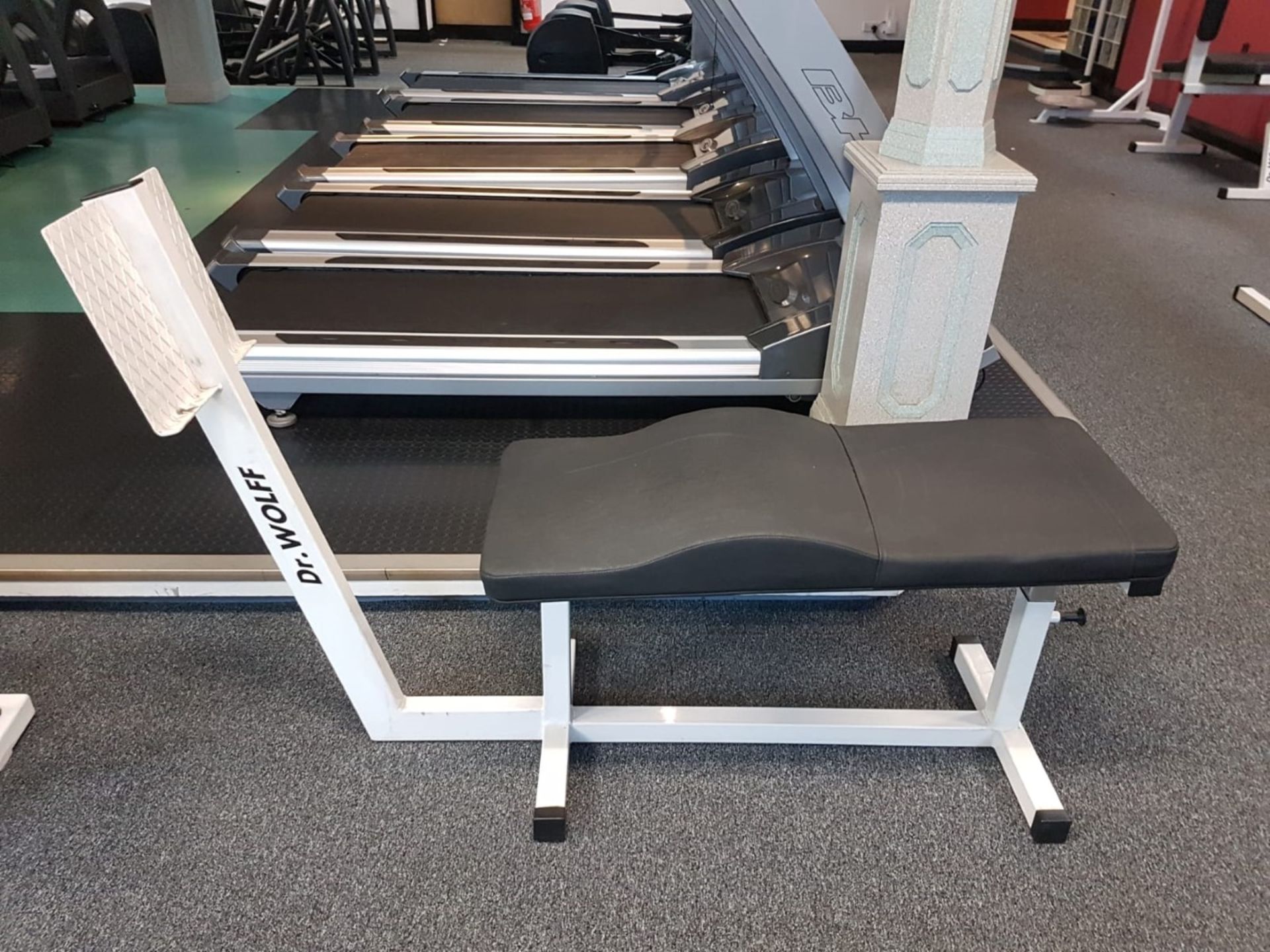 1 x Dr.Wolff Abdominal Fitness Bench - Dimensions: L150 x W45 x H110cm - Ref: J2064/1FG - CL356 - - Image 2 of 3
