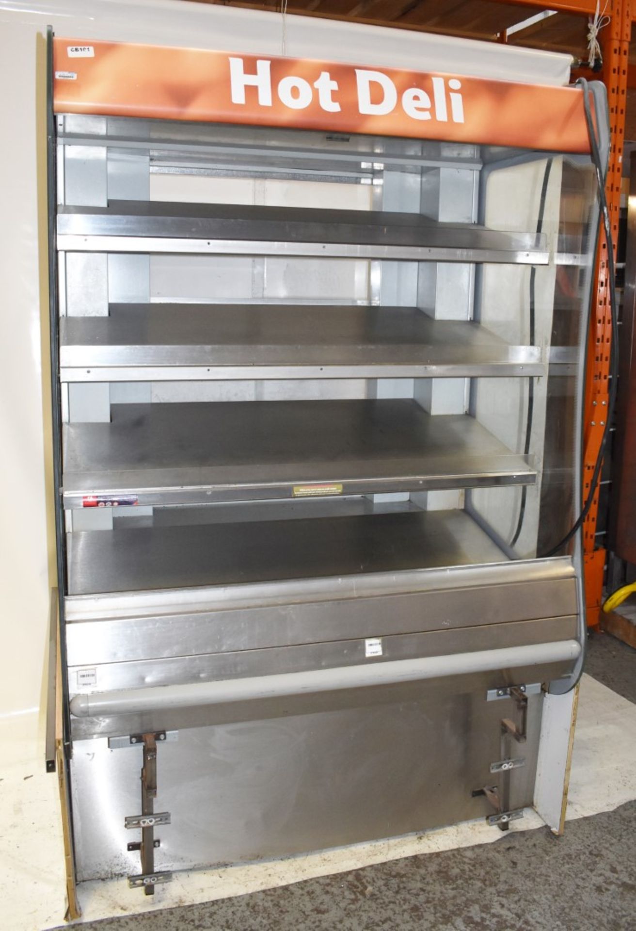 1 x BBQ King BKI MHC4 Hot Multi-tier Display Case/Heated Merchandiser Display Unit With Rear - Image 2 of 10