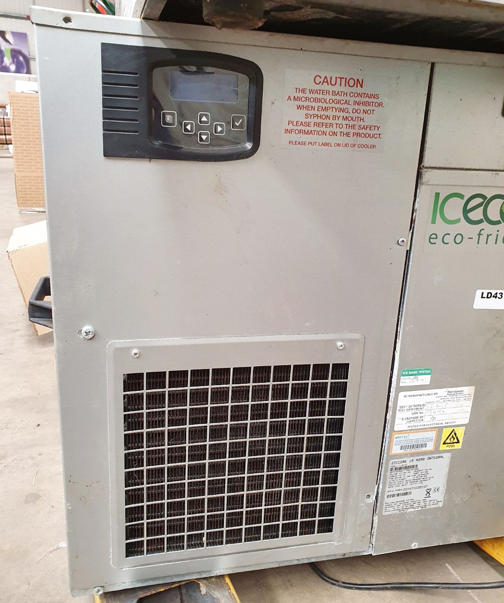 1 x Icecore Eco Friendly 15 Remote Cooler - Ref: LD347 - CL417 - Altrincham WA14 - Image 7 of 16