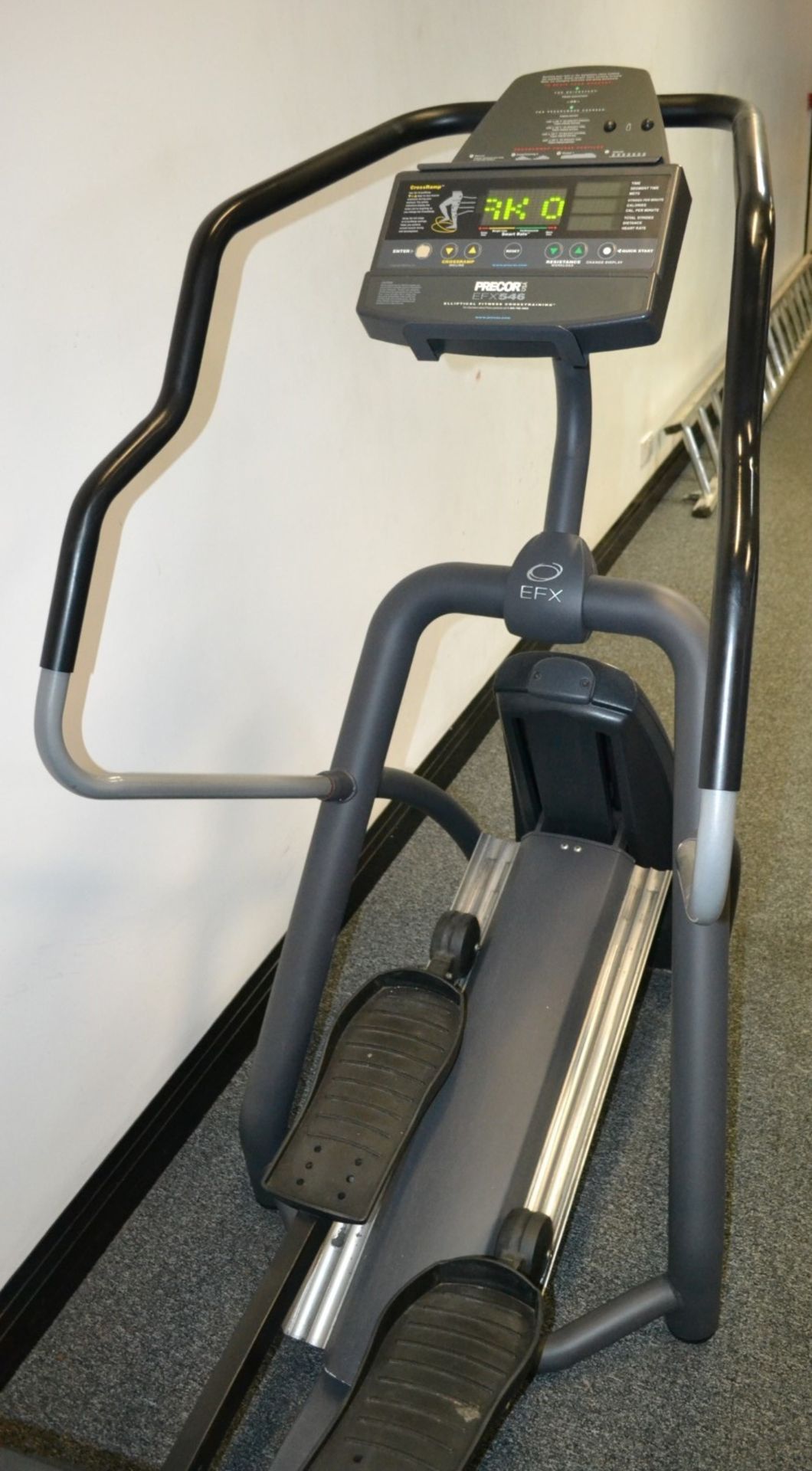 1 x Precor EFX 546 Cross-Trainer Gym Machine - Dimensions: L200 x W90 x H155cm - Ref: J2040/1FG - - Image 2 of 3