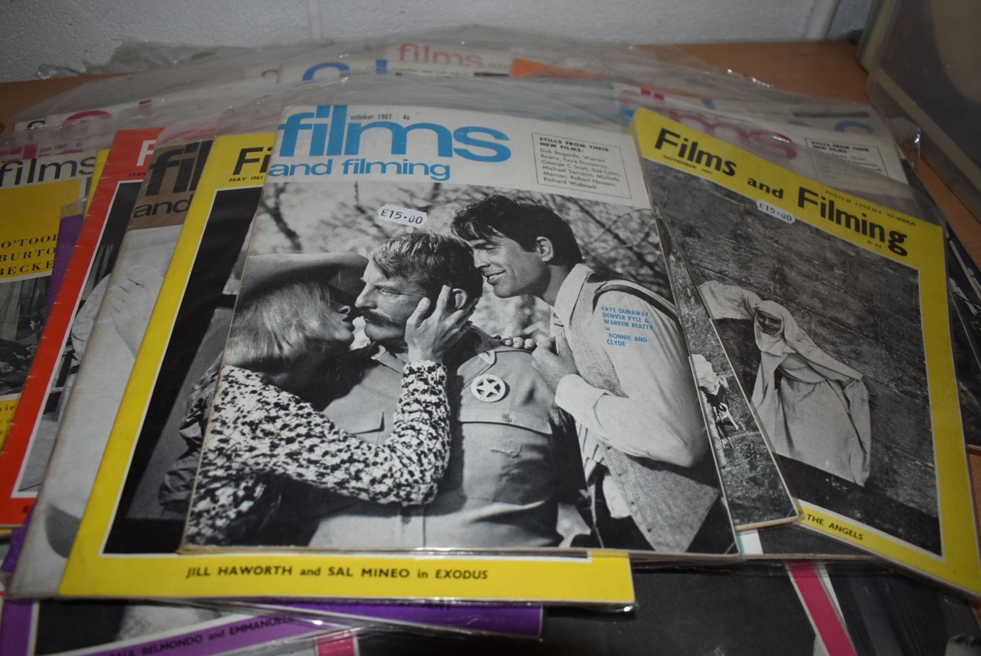 40 x Vintage 1960's Films and Filming Magazines - Dated 1961 to 1968 - Ref MB152 - CL431 - Location: - Image 12 of 17