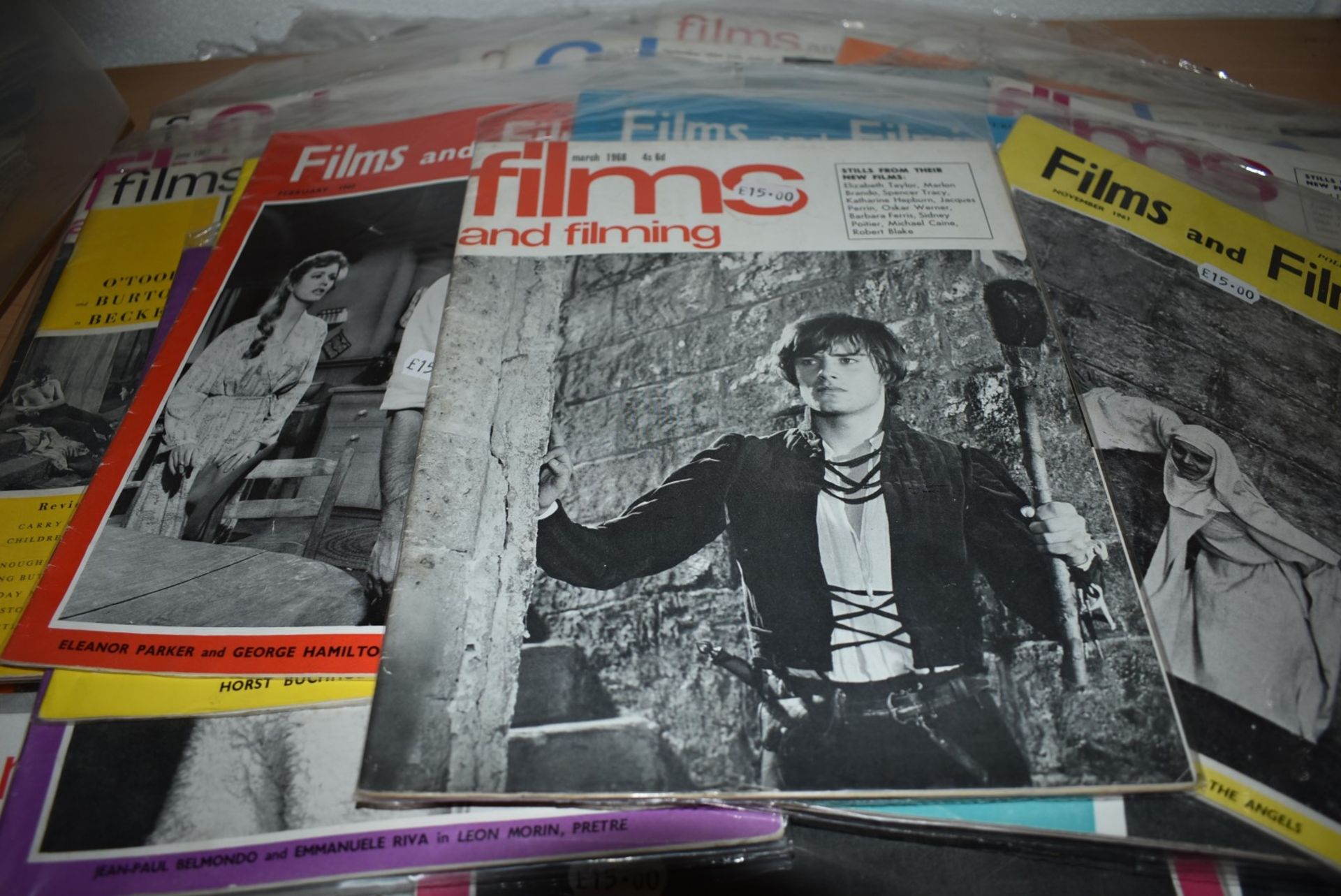 40 x Vintage 1960's Films and Filming Magazines - Dated 1961 to 1968 - Ref MB152 - CL431 - Location: - Image 5 of 17