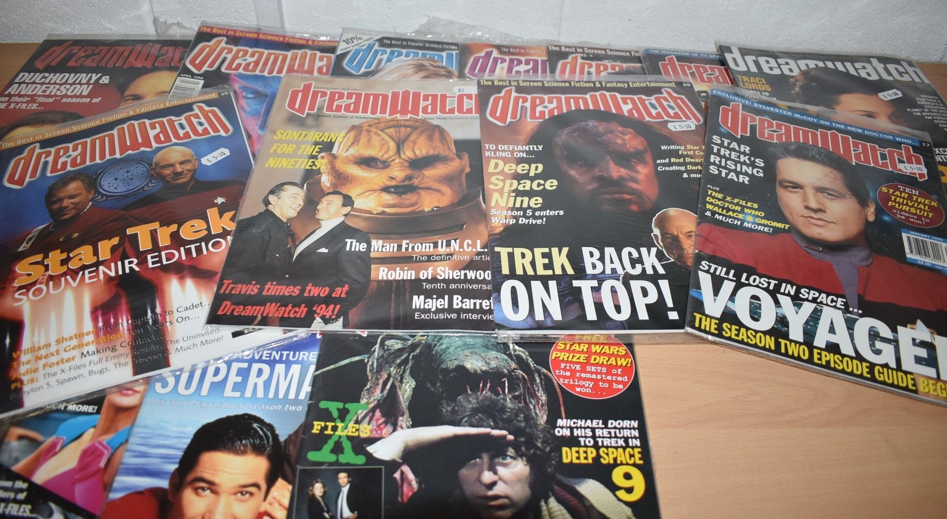 15 x Dreamwatch Science Fiction and Fantasy Film Magazines Dated From 1994 - Ref MB146 - CL431 - - Image 12 of 14