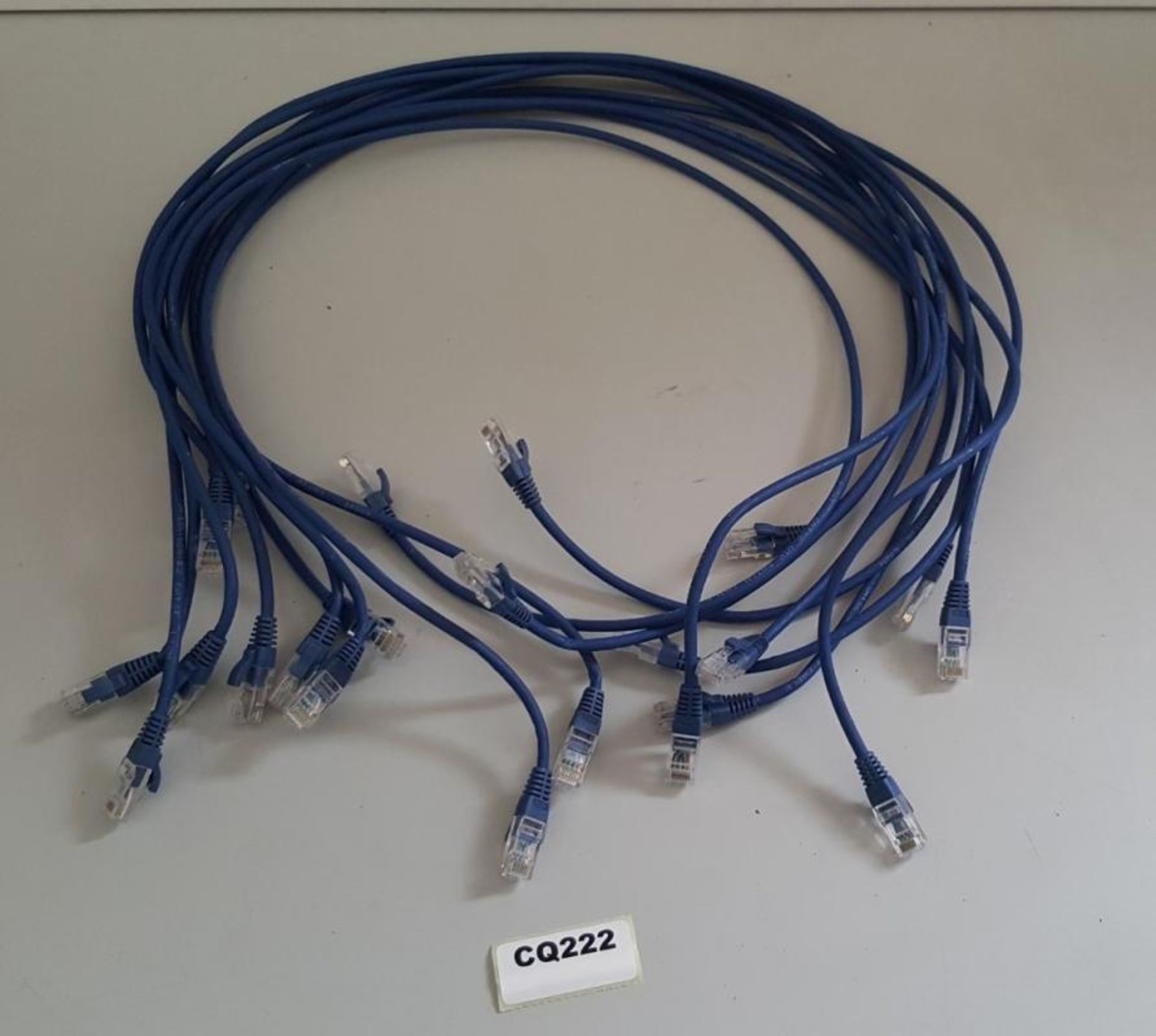 10 x 1M Ethernet Cables - Ref QC222/K2 - CL379 - Location: Altrincham WA14As per our terms a