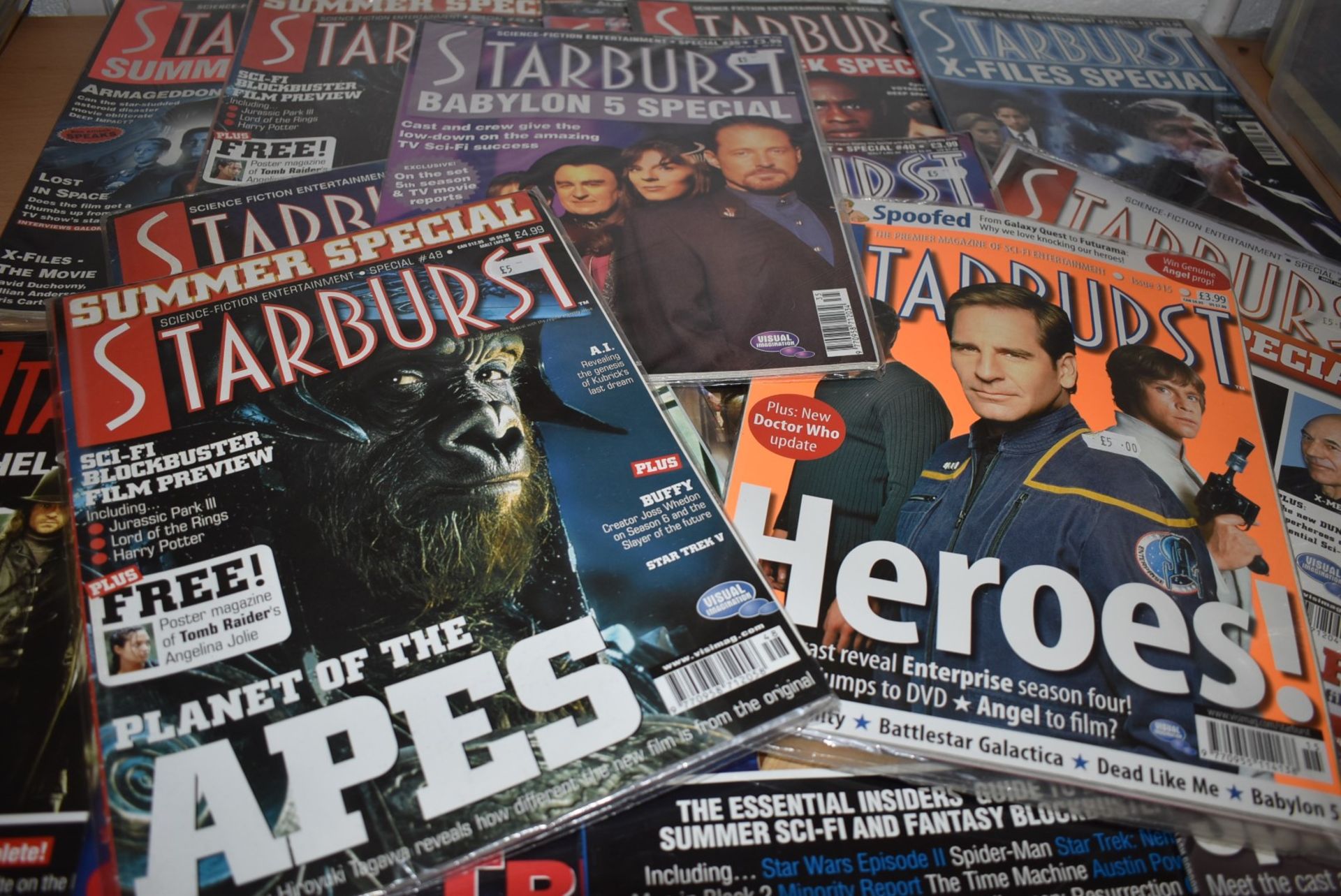 17 x Starburst Film Magazines Movie New and Reviews - Issues From 21 to 285 Included - Ref MB143 - - Image 2 of 8