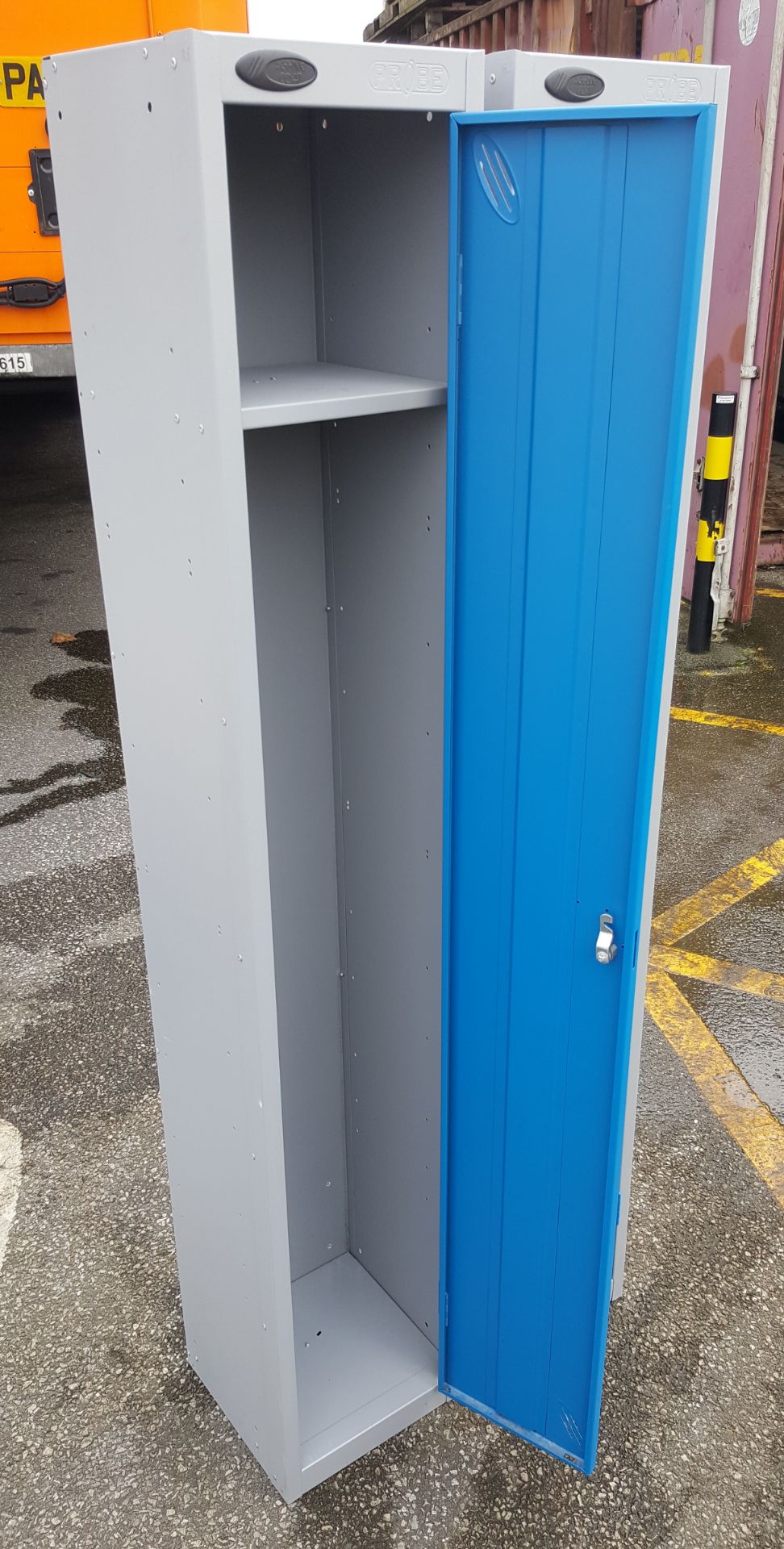 Tall Metal Single Door Lockers - REF:CBU61 - CL011 - Location: Altrincham WA14 - Image 5 of 6