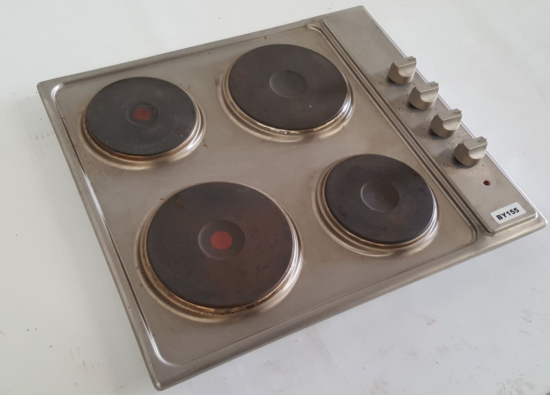 1 x Lamona HJA 1200 Stainless Steel Electric Hob - Ref BY155 - Image 2 of 5