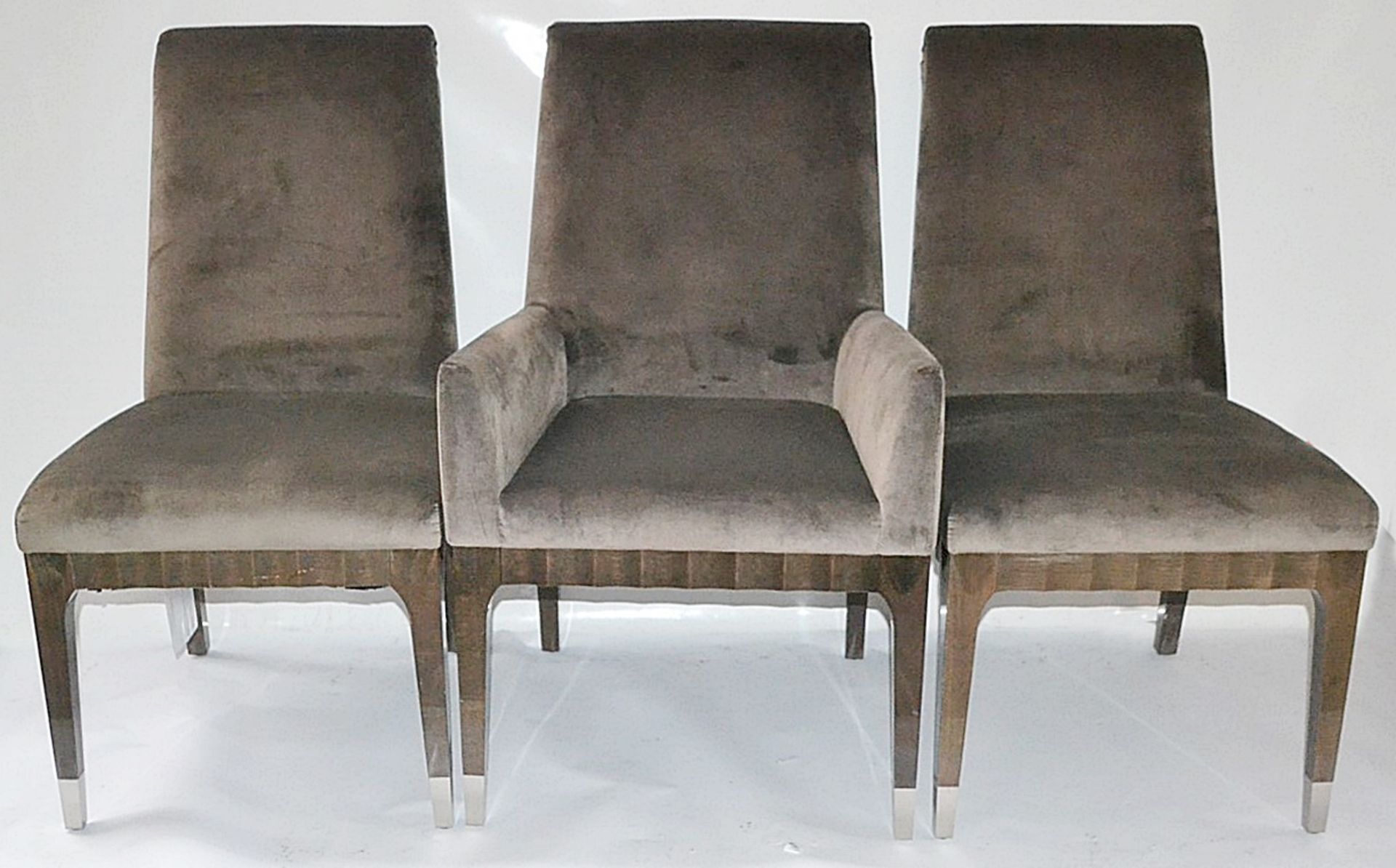 6 x GIORGIO COLLECTION 'Absolute' Italian Designer Dining Chairs - Pre-owned In Good Overall - Image 2 of 16