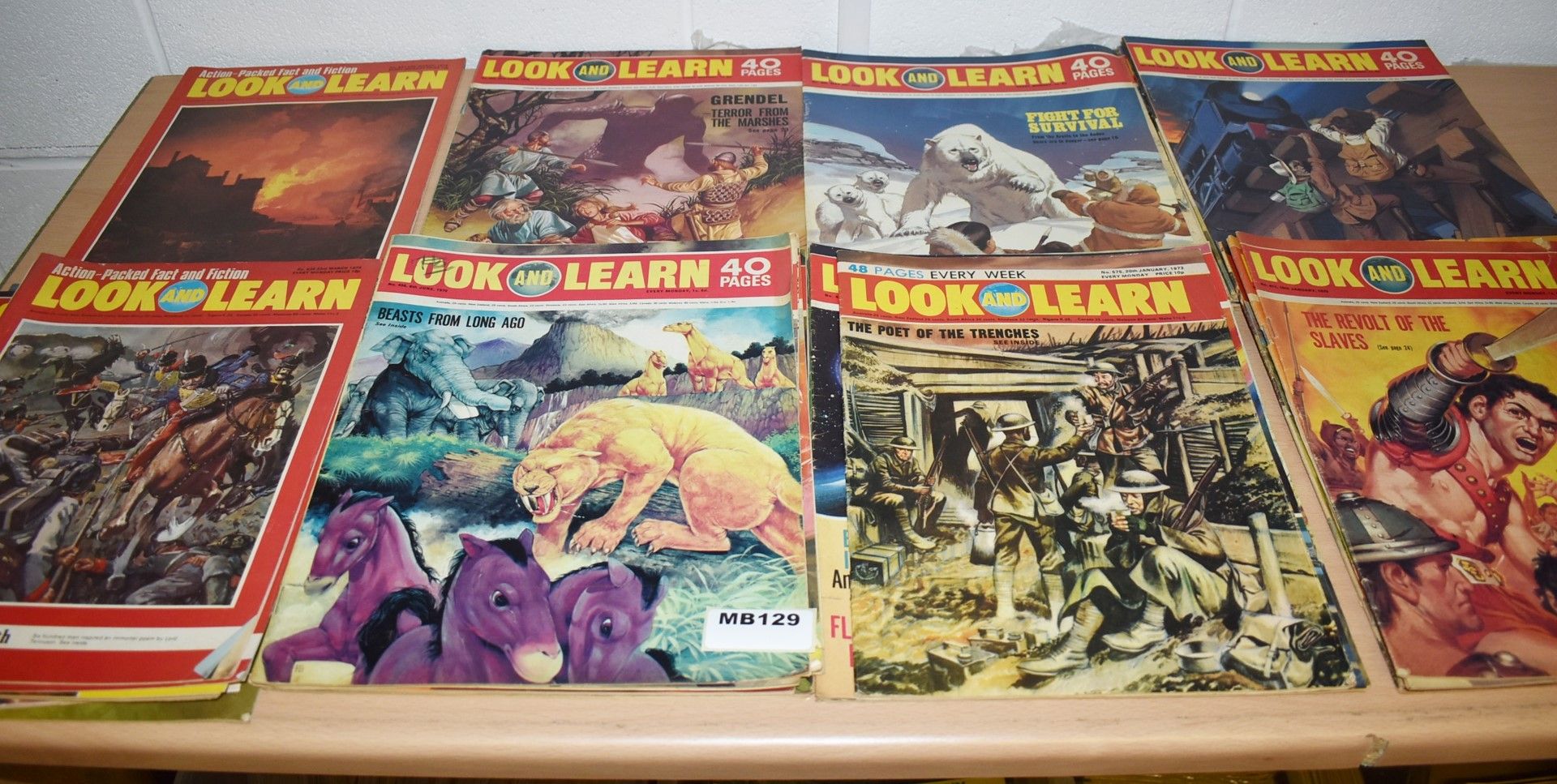 30 x Vintage 1970's Look and Learn Ranger Magazines Dated 1970 to 1974 - Ref MB129 - CL431 - - Image 12 of 20