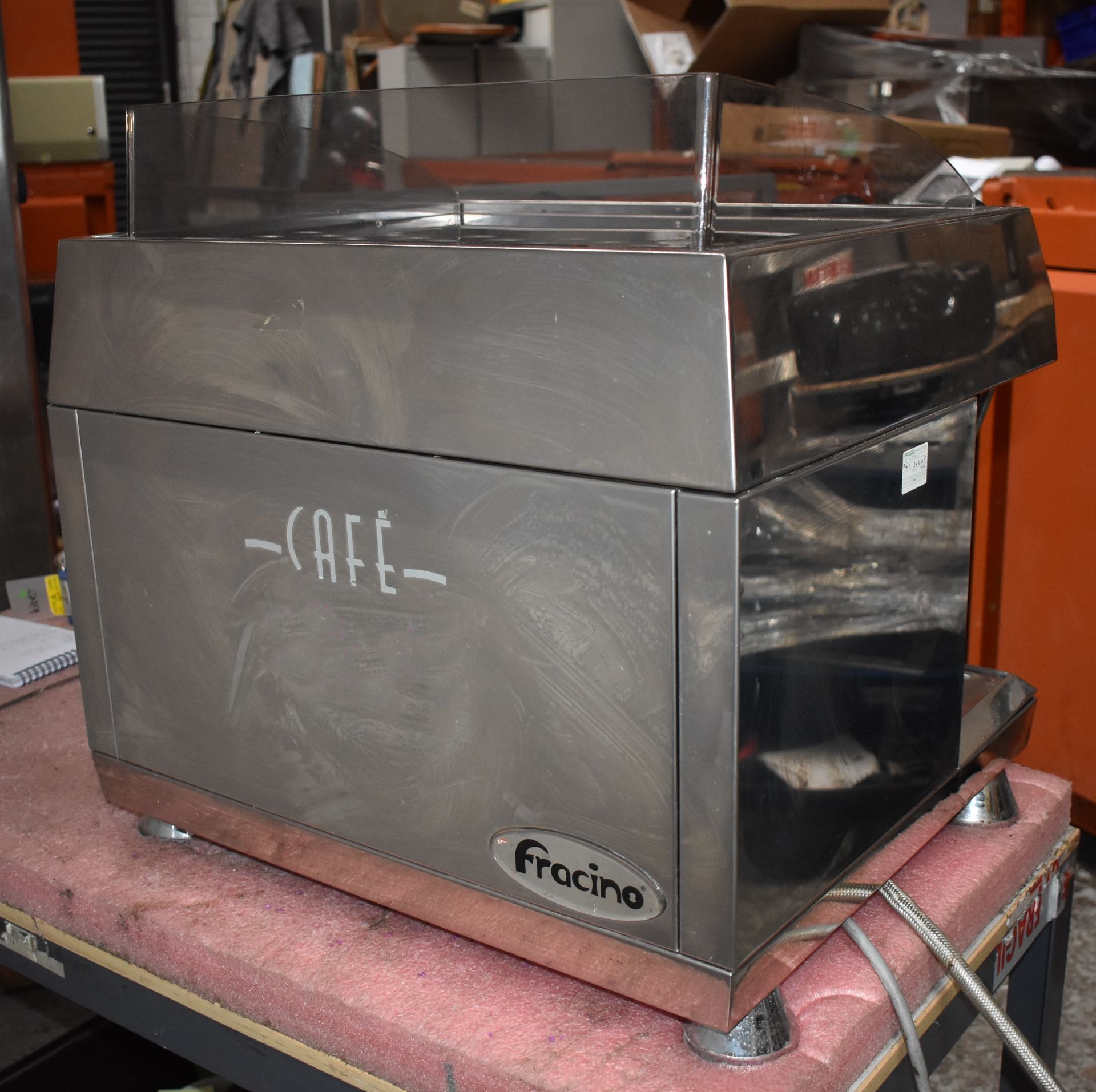 1 x Fracino Stainless Steel Two Group Commercial Coffee Machine - 230v - CL011 - Ref101 - - Image 6 of 7