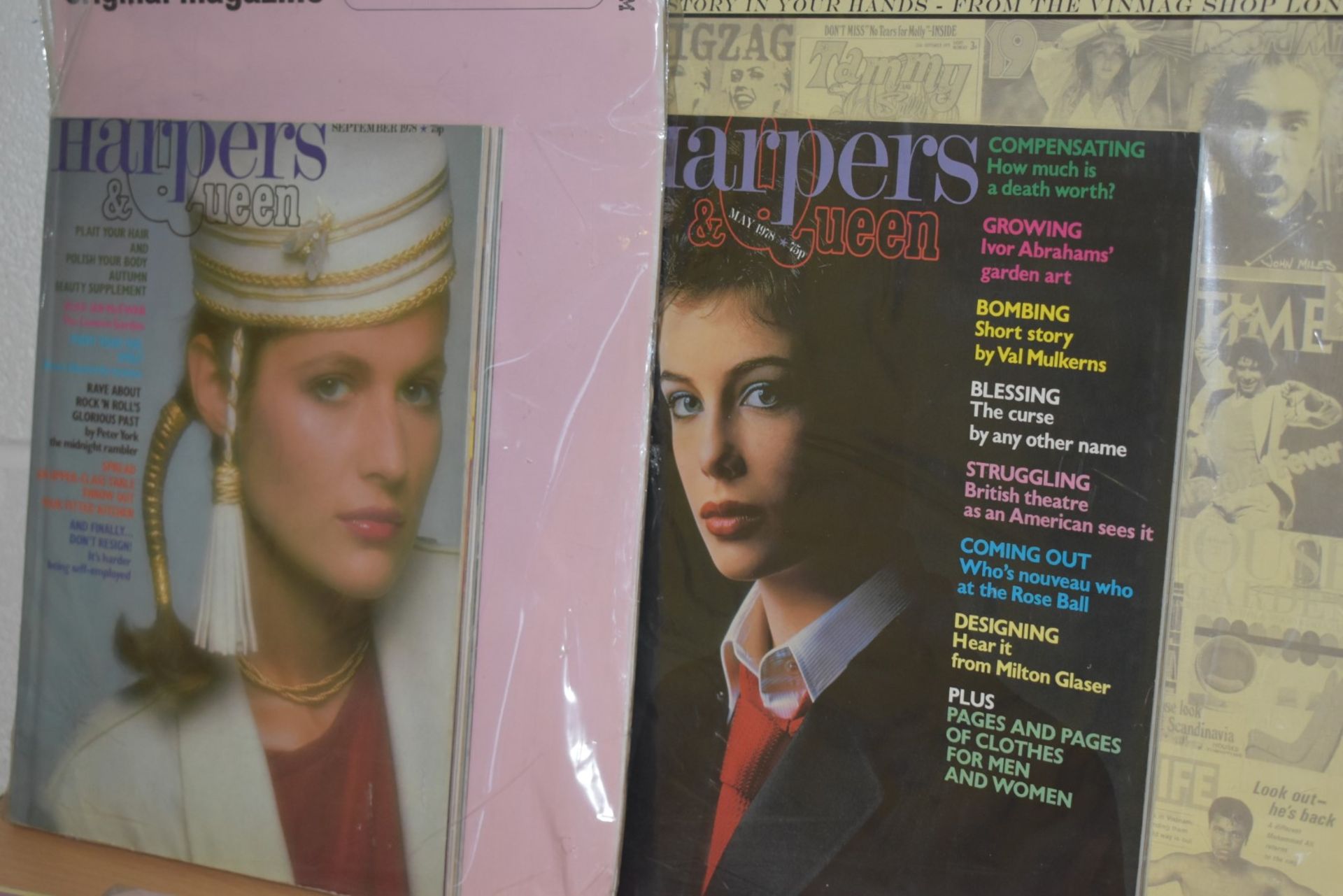 39 x Vintage Women's Fashion Magazines from the 1970's - Ref MB103 - Vogue, Women's Journal, Over21, - Image 11 of 17