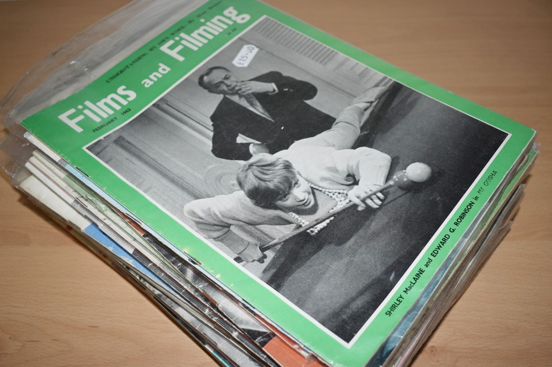 40 x Vintage 1960's Films and Filming Magazines - Dated 1961 to 1968 - Ref MB152 - CL431 - Location: - Image 7 of 17