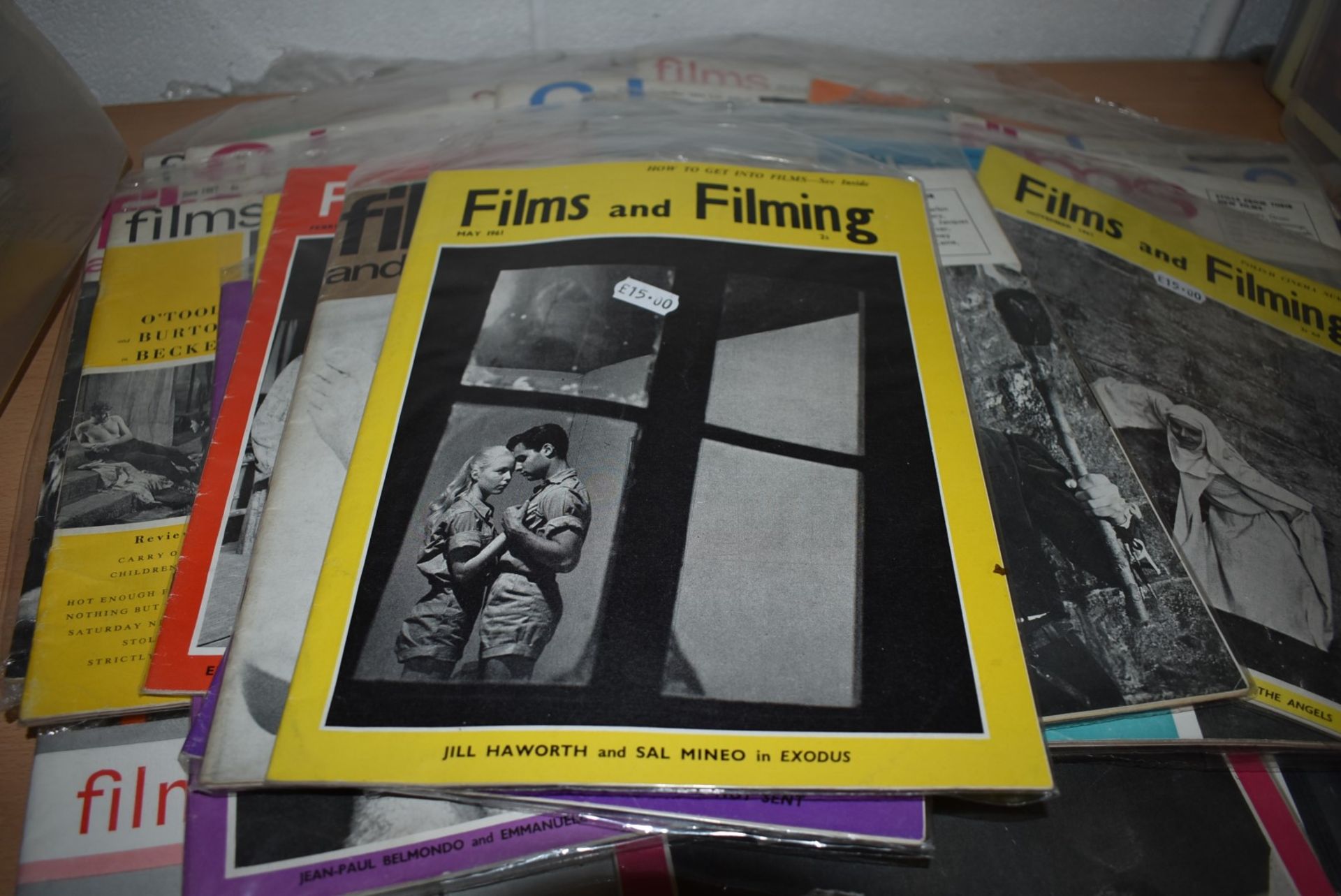 40 x Vintage 1960's Films and Filming Magazines - Dated 1961 to 1968 - Ref MB152 - CL431 - Location: - Image 4 of 17