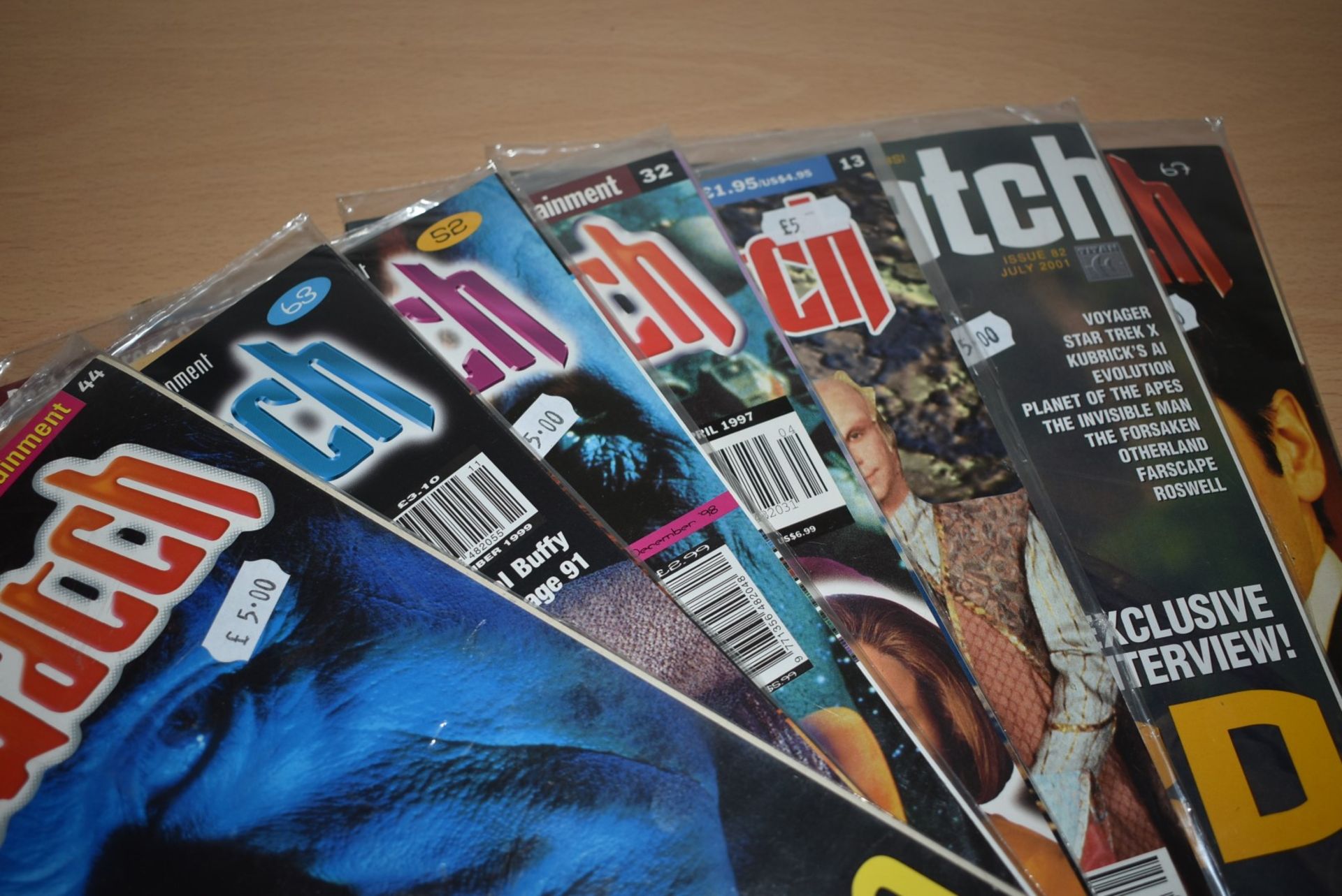 15 x Dreamwatch Science Fiction and Fantasy Film Magazines Dated From 1994 - Ref MB146 - CL431 - - Image 4 of 14